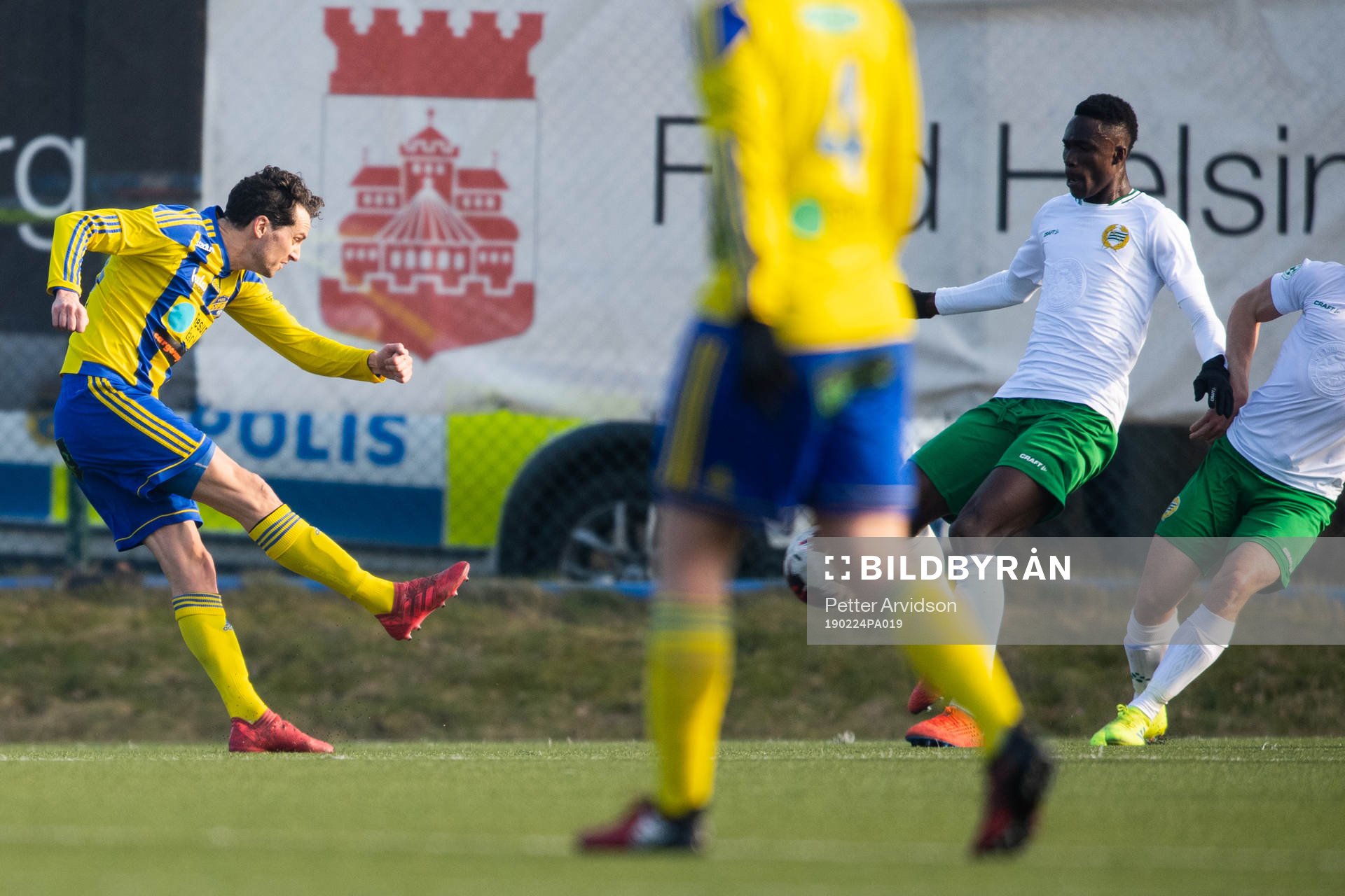 Eskilsminnes Filip Egger gör 1-0