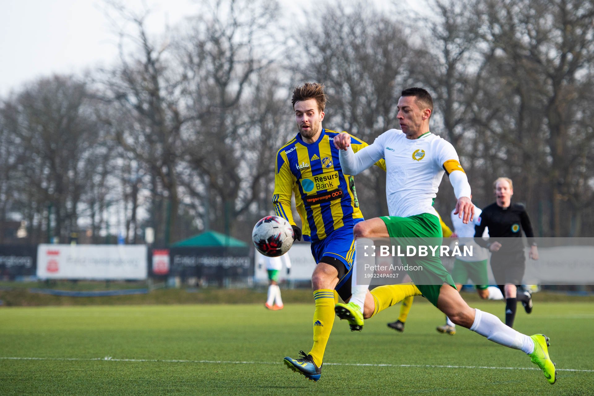Eskilsminnes Jonatan Olsson och Hammarbys Nikola Djurdjic