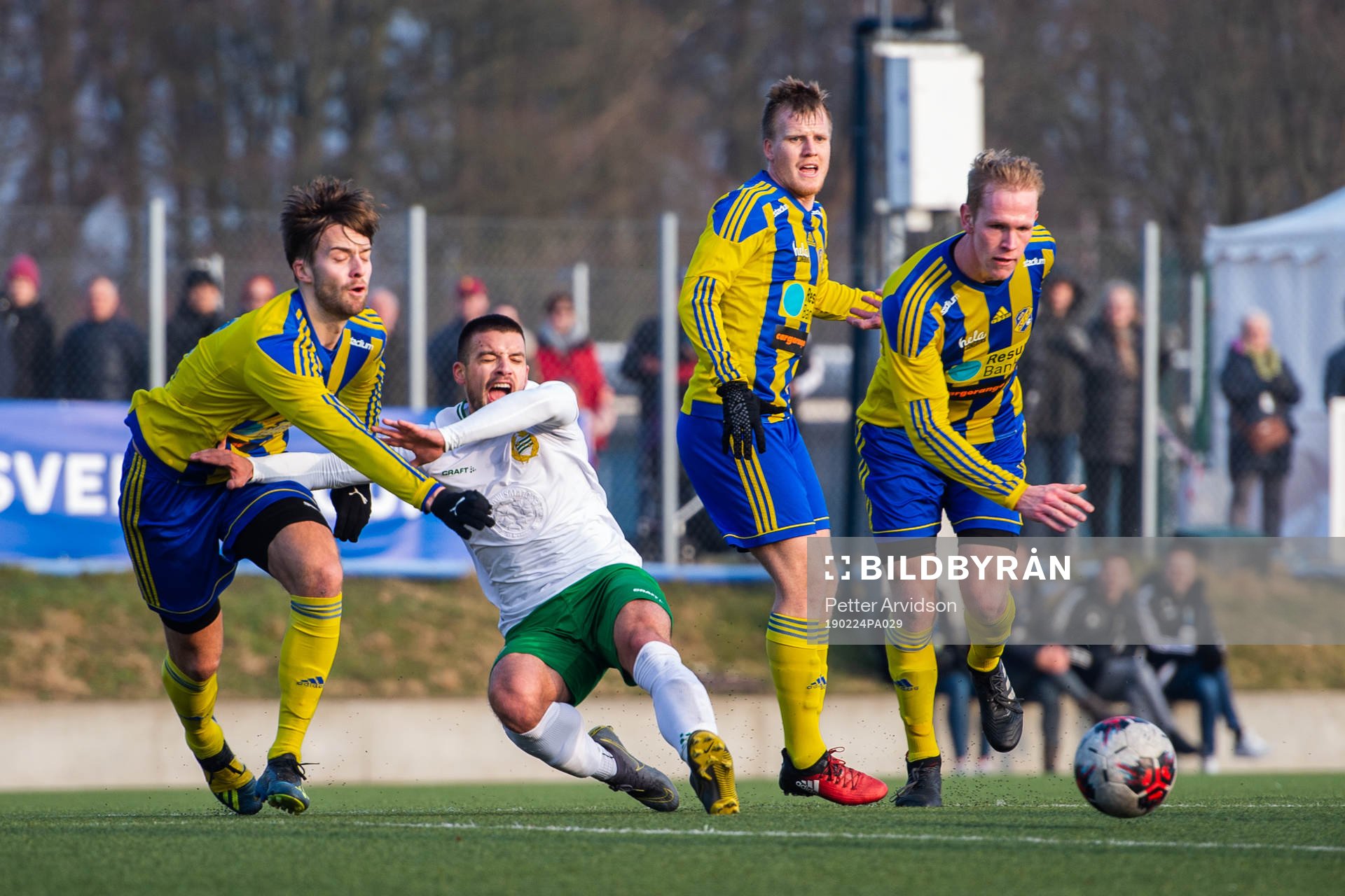 Hammarbys Vladimir Rodic faller