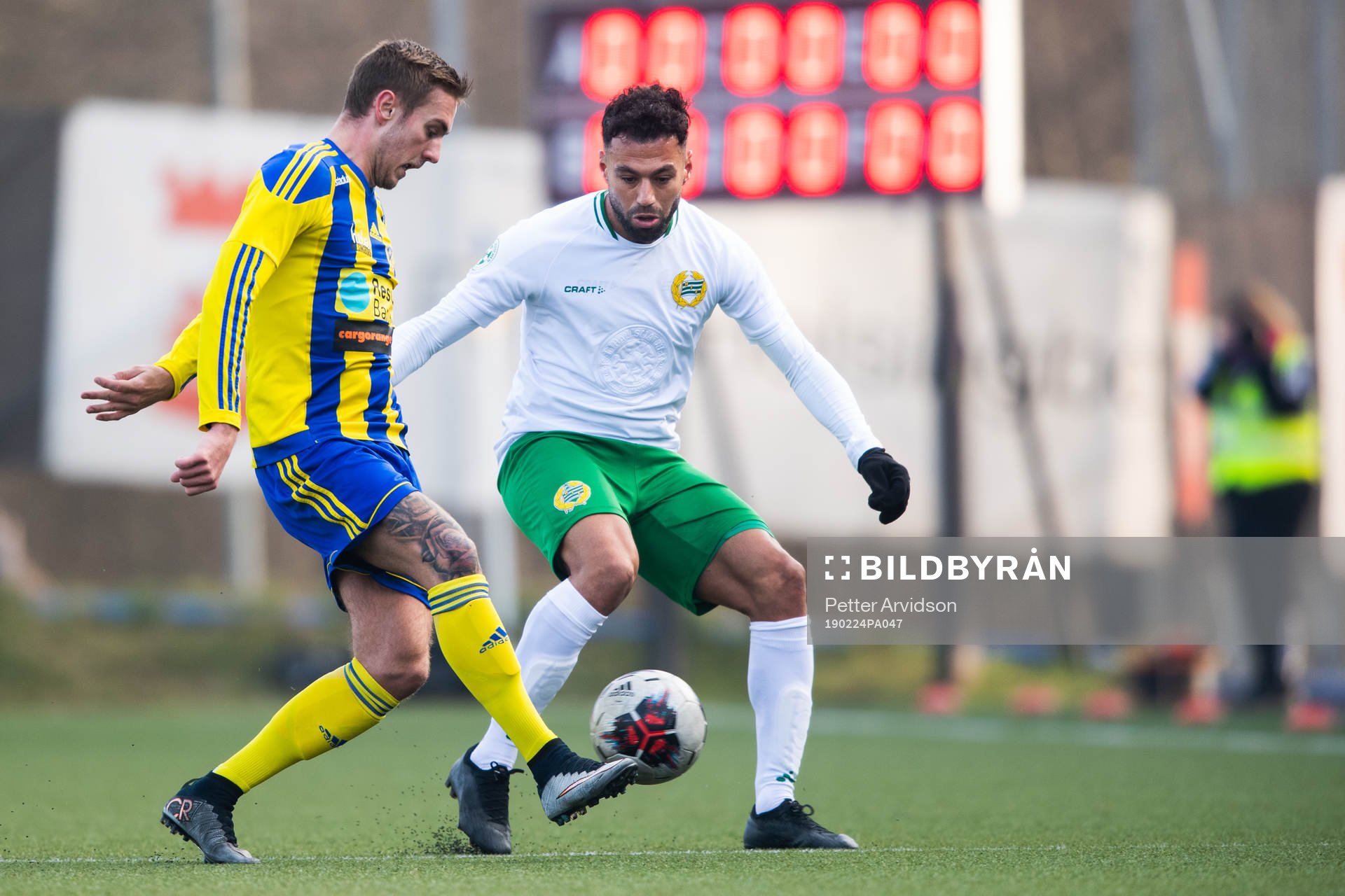 Eskilsminnes Casper Seger och Hammarbys Imad Khalili