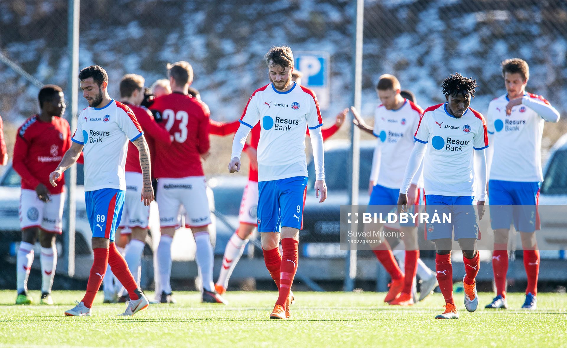 Helsingborgspelarna deppar