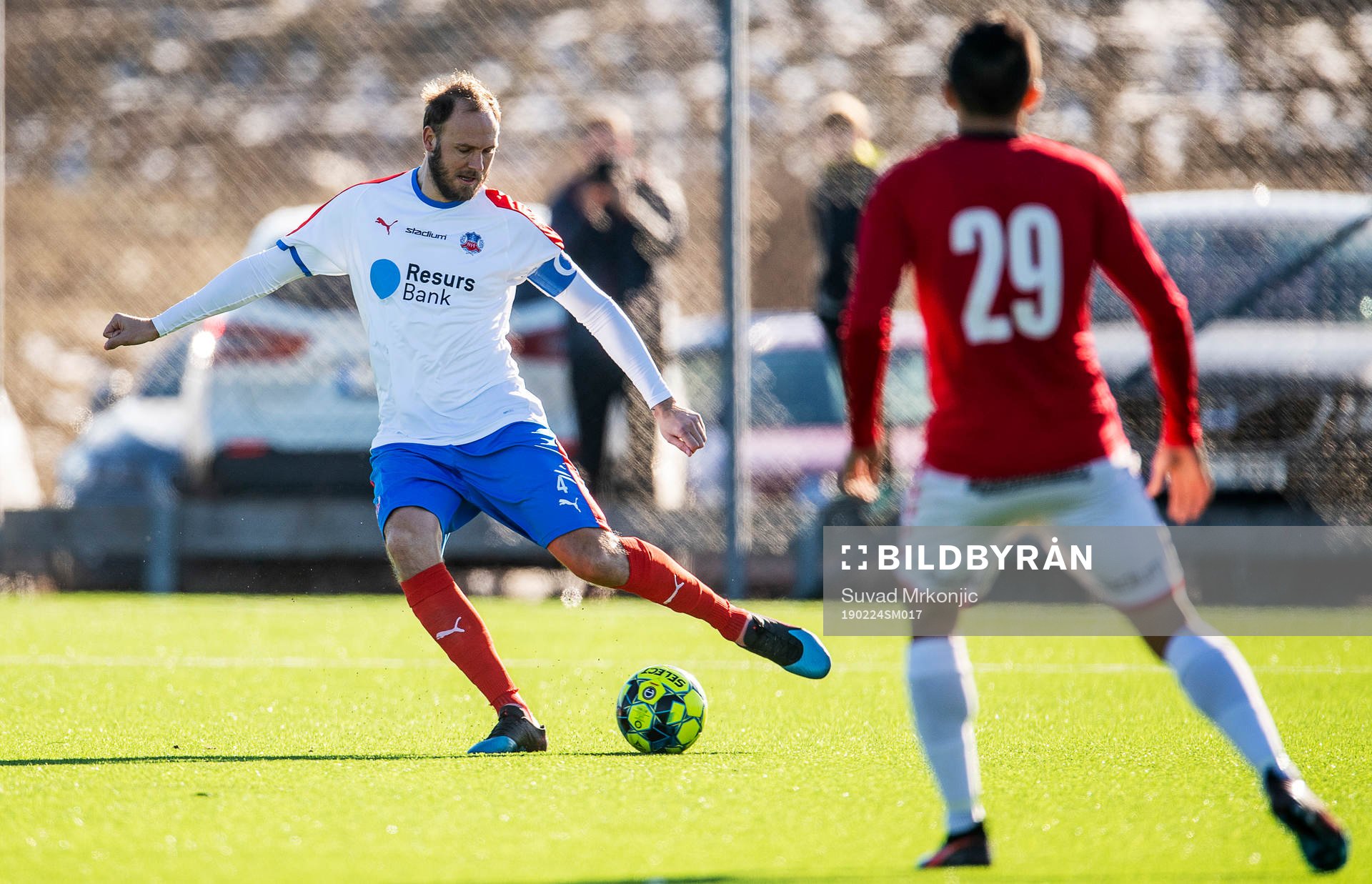 Helsingborgs Andreas Granqvist och Kalmars Romário Pereira
