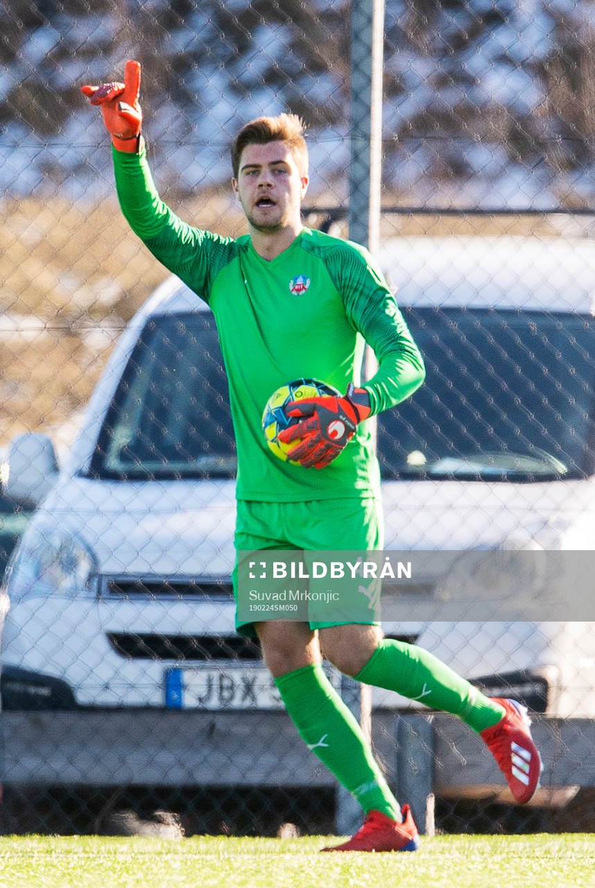 Helsingborgs målvakt Robin Streifert