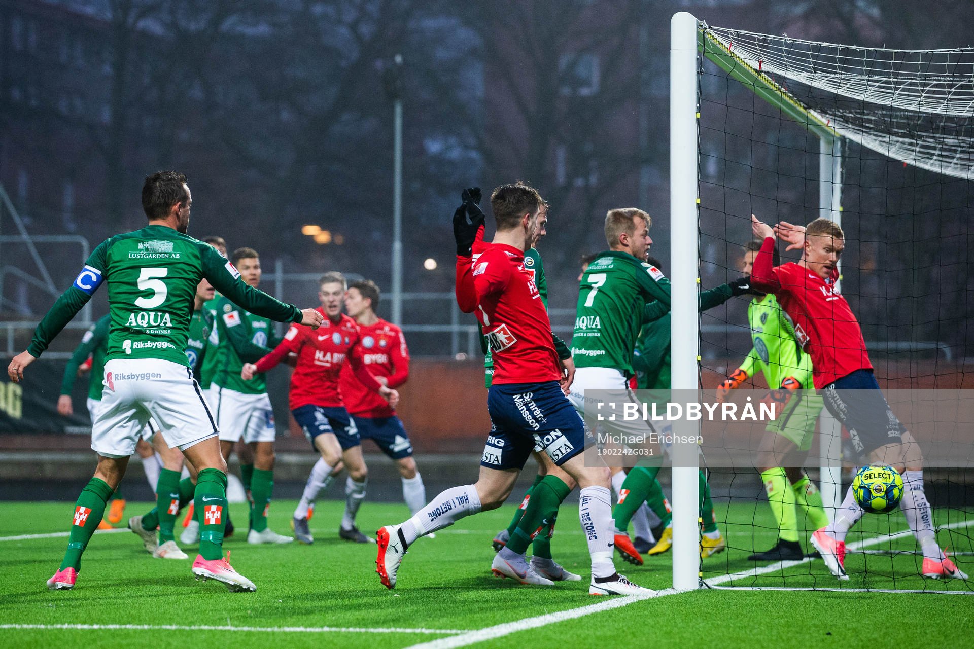 Örgrytes Karl-Johan Lindblad gör 1-0