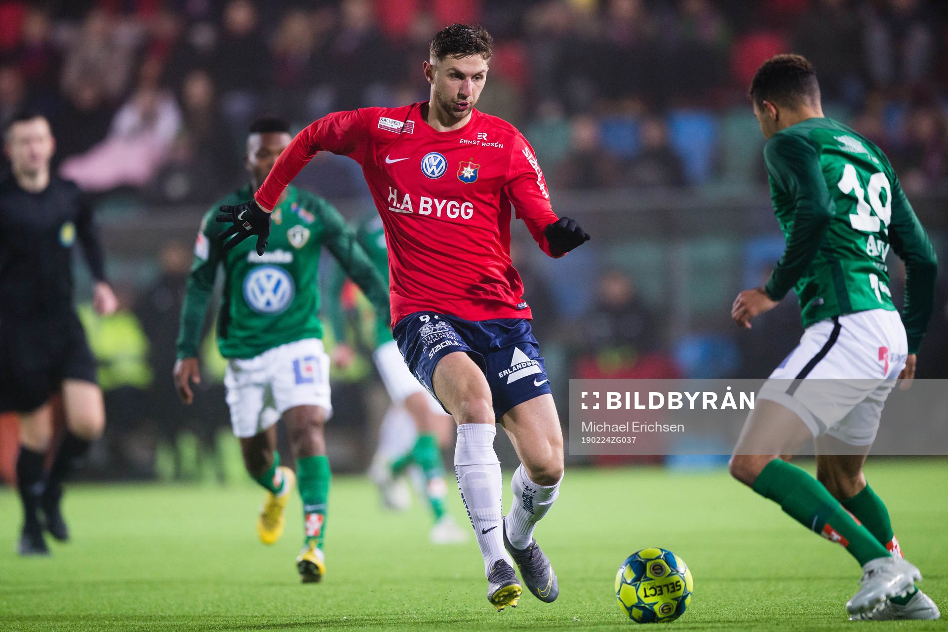 Örgrytes Alibek Aliev och Jönköpings Alexander Jallow
