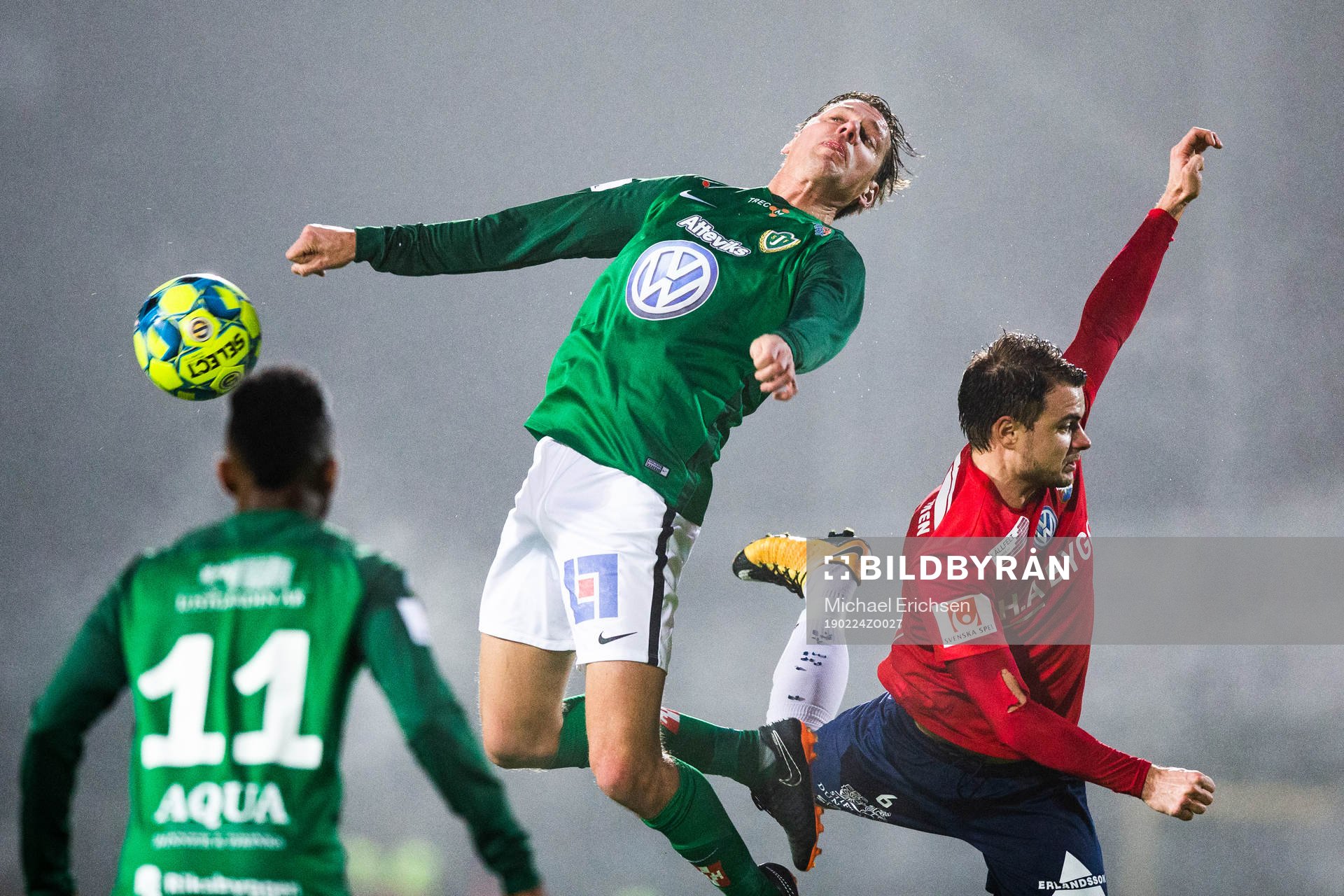 Jönköpings Jakob Orlov och Örgrytes Hannes Sahlin i
