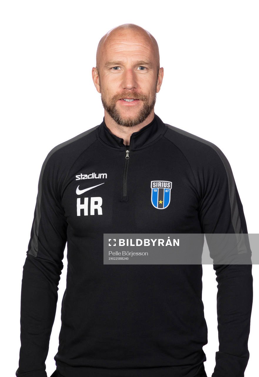 Sirius tränare Henrik Rydström