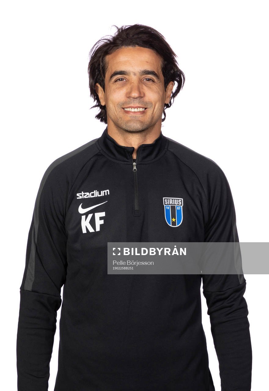 Sirius målvaktstränare Karim Fegrouch