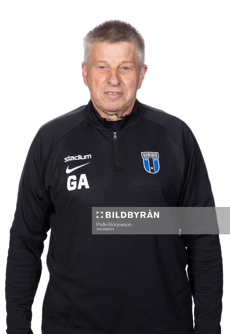 Sirius materialförvaltare Gert Andersson