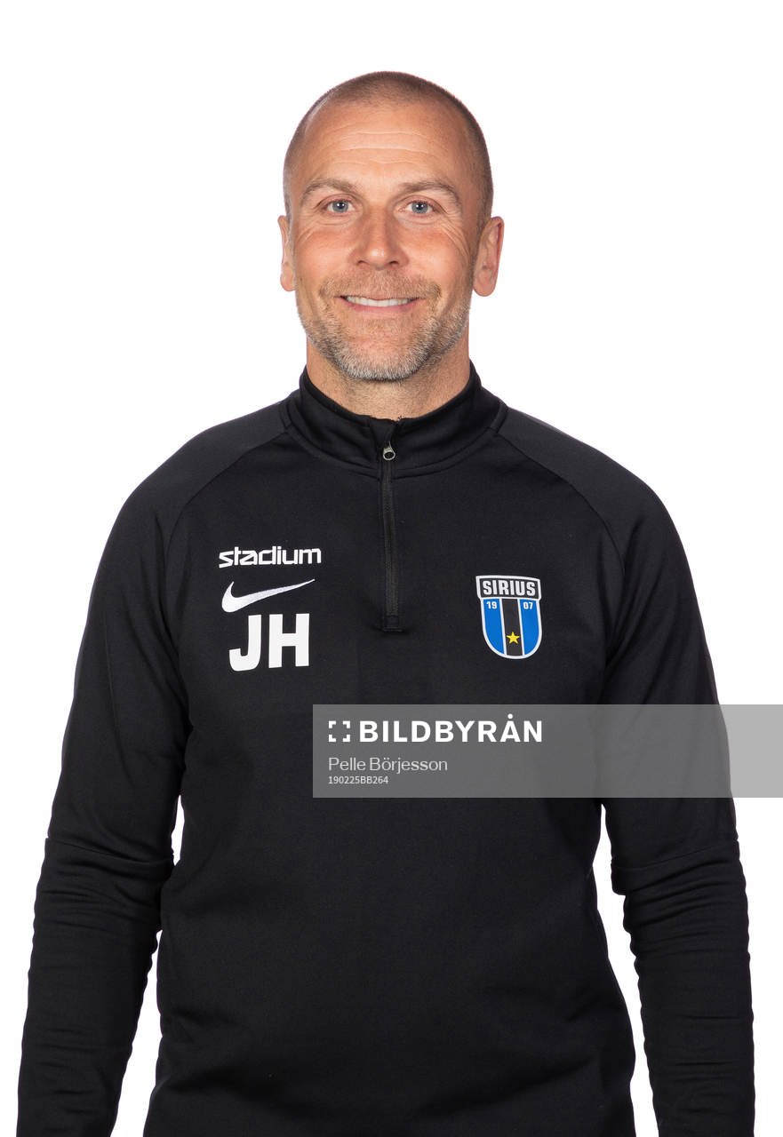 Sirius fystränare Johan Holmström