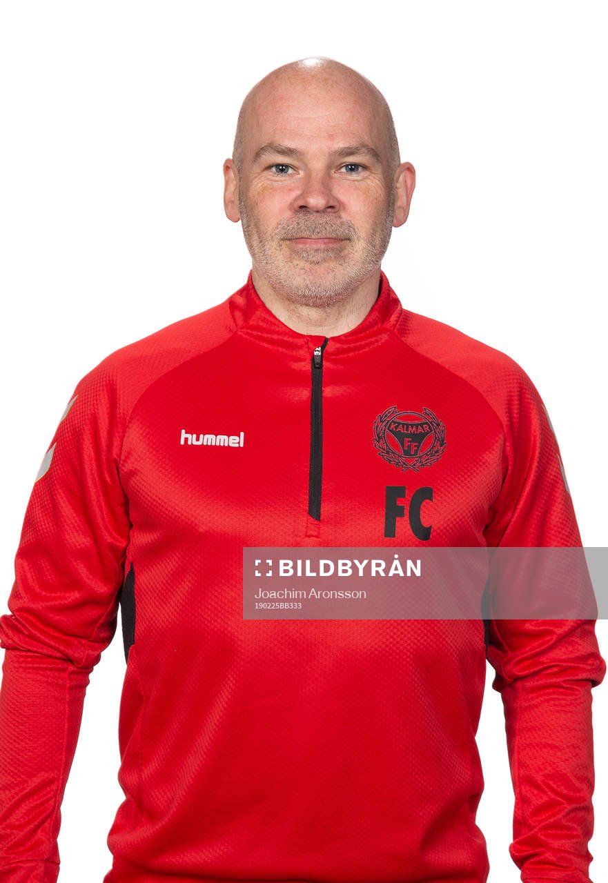 Kalmars fystränare Fredrik Carlen