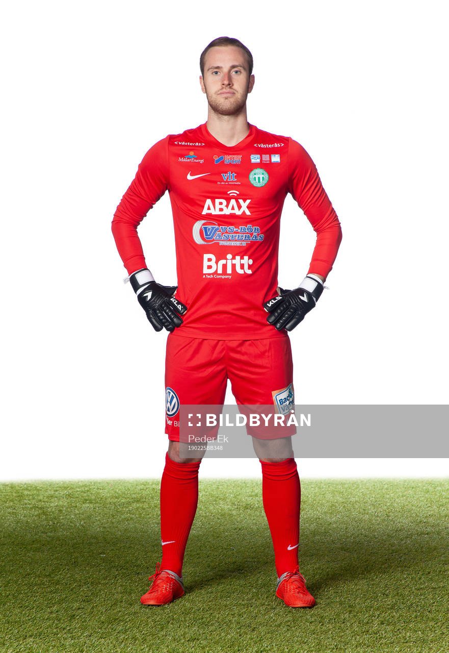 Västerås målvakt Daniel Svensson
