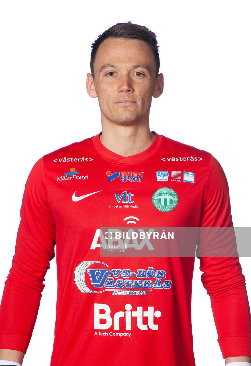 Västerås målvakt Anton Fagerström