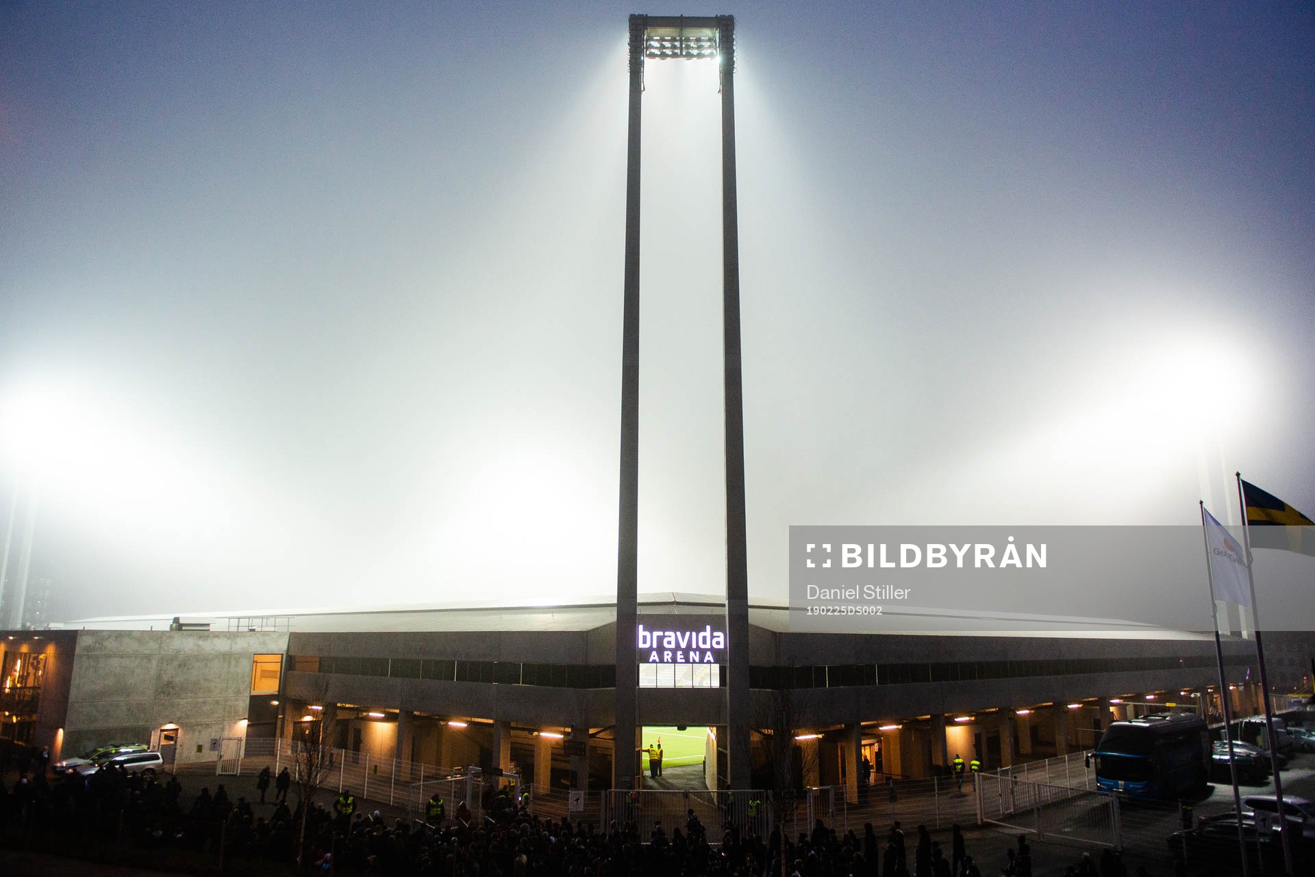 Exteriör bild av Bravida Arena
