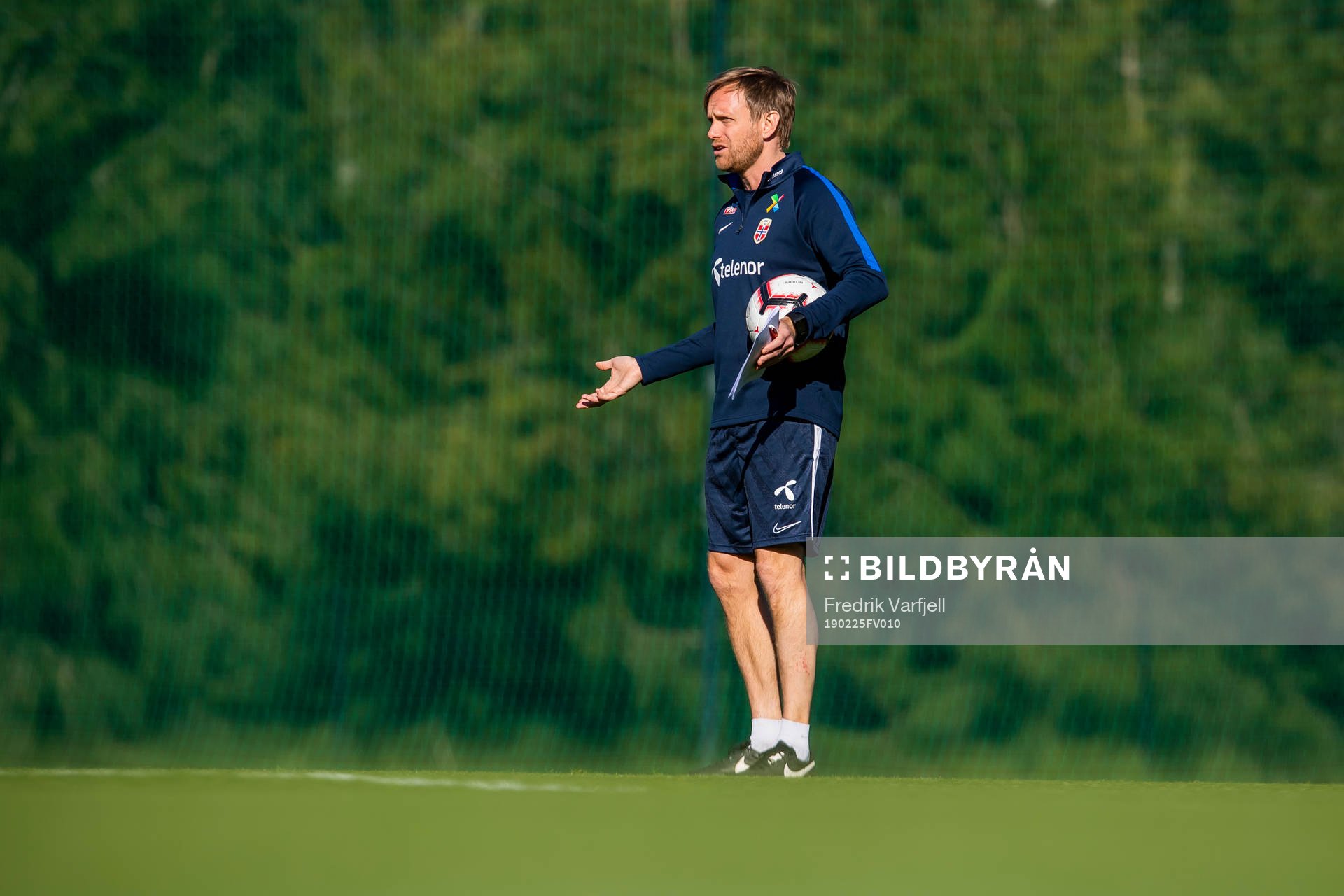 Martin Sjögren, head coach of Norway