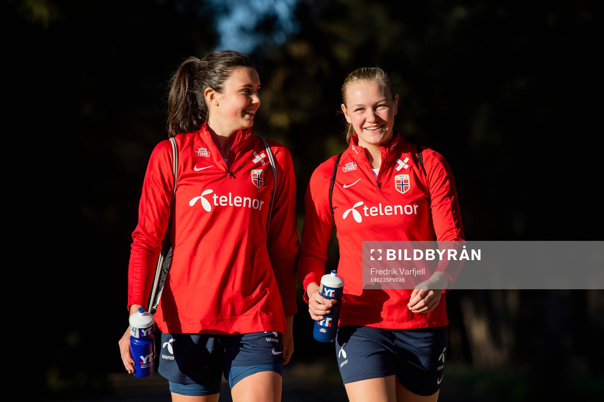 Ingrid Syrstad Engen and Frida Maanum of Norway