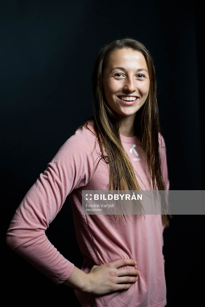 Goalkeeper Cecilie Fiskerstrand of Norway poses for a