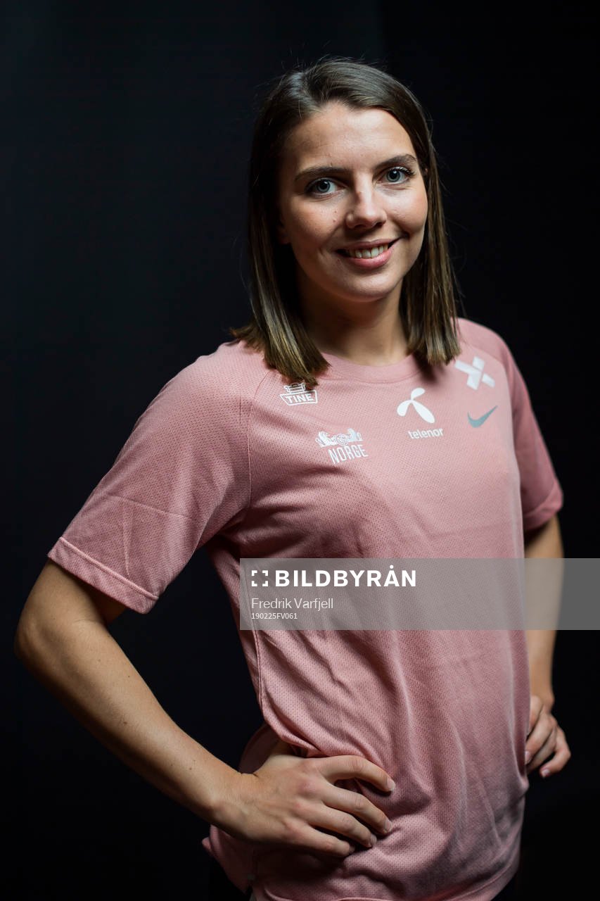 Cecilie Redisch Kvamme of Norway poses for a portrait