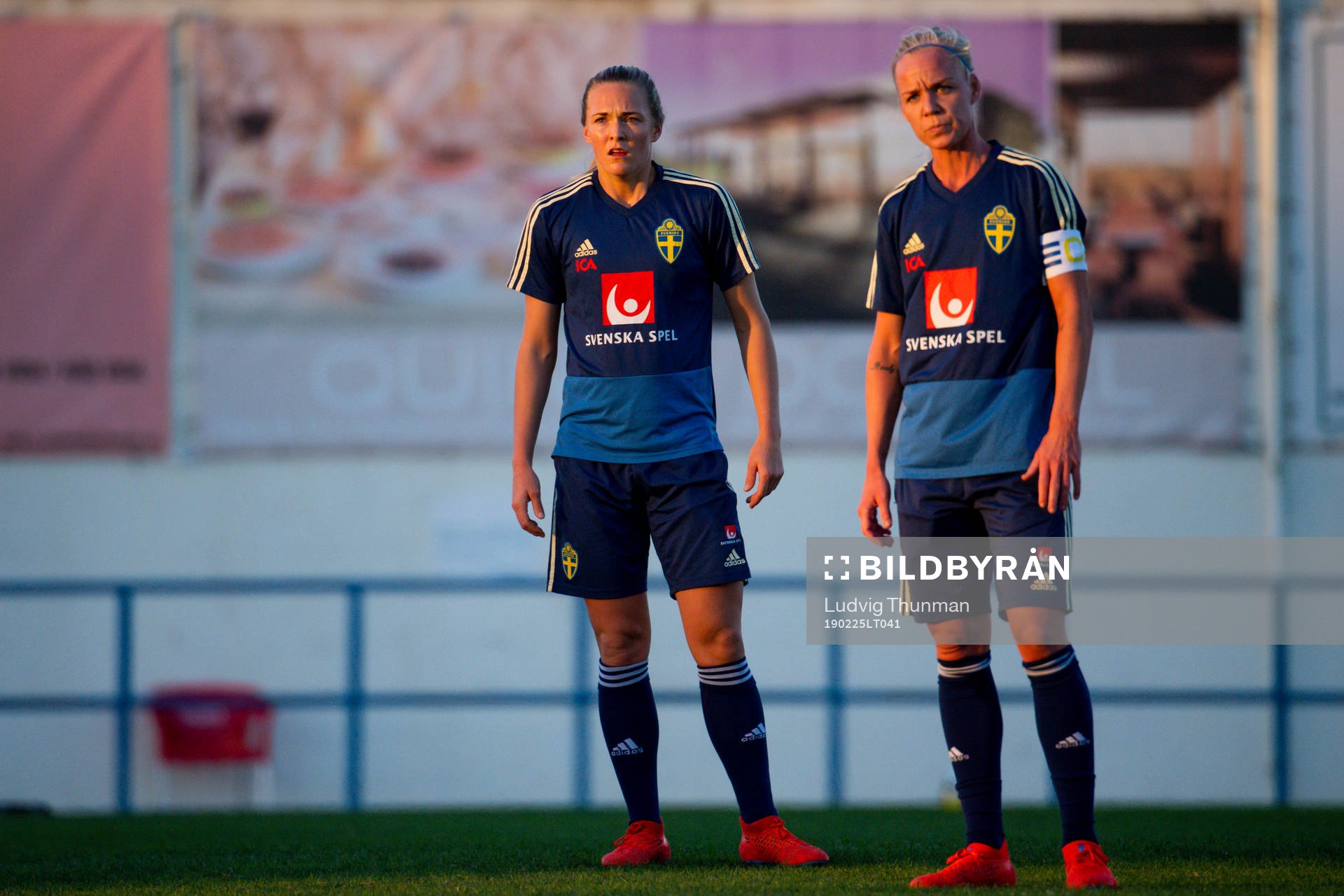 Magdalena Eriksson och Caroline Seger