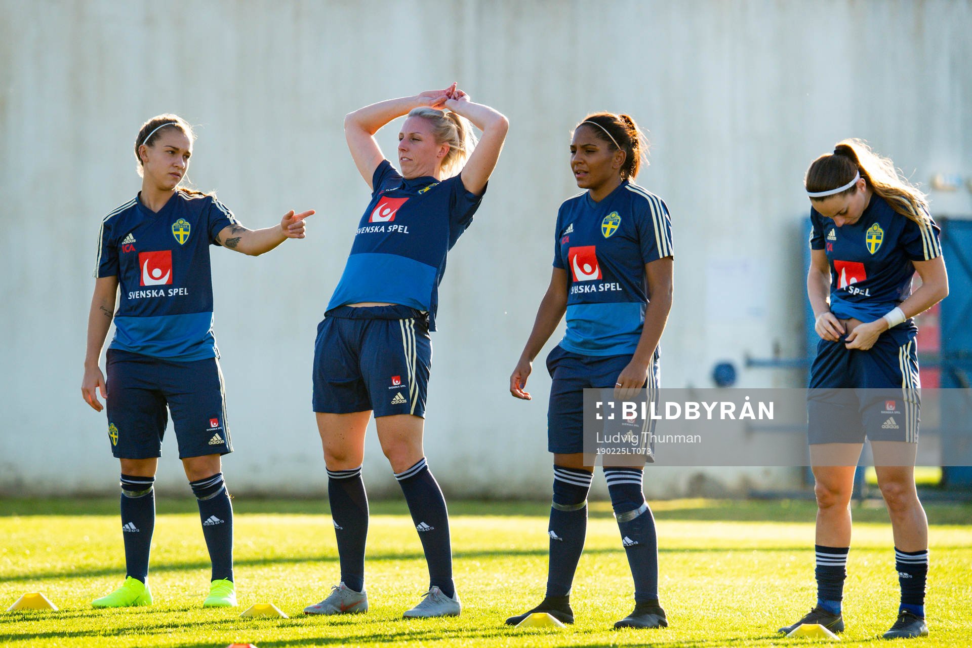 Julia Zigiotti Olme, Sandra Adolfsson, Madelen Janogy och