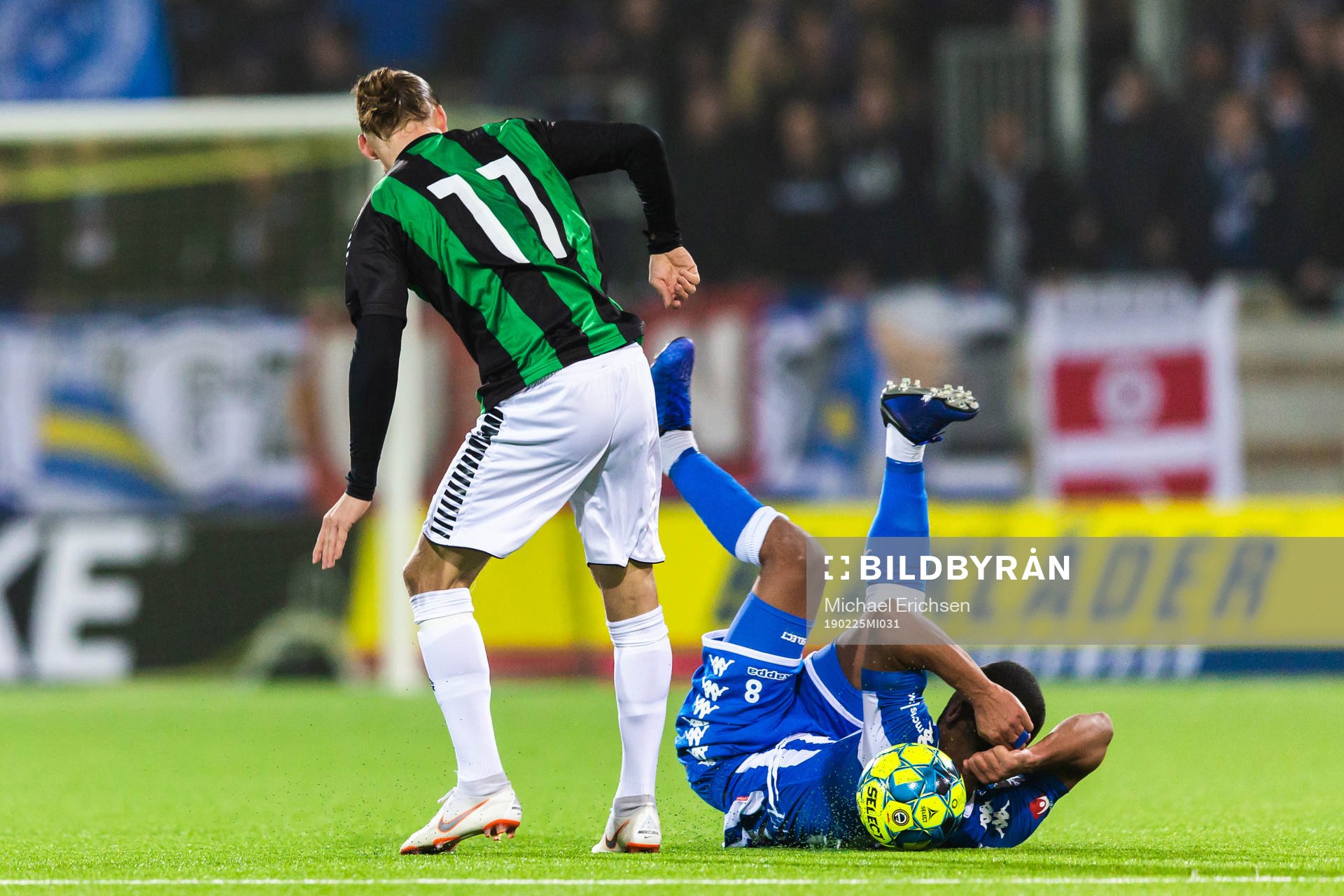 GAIS Karl Bohm och IFK Göteborgs Junes Barny