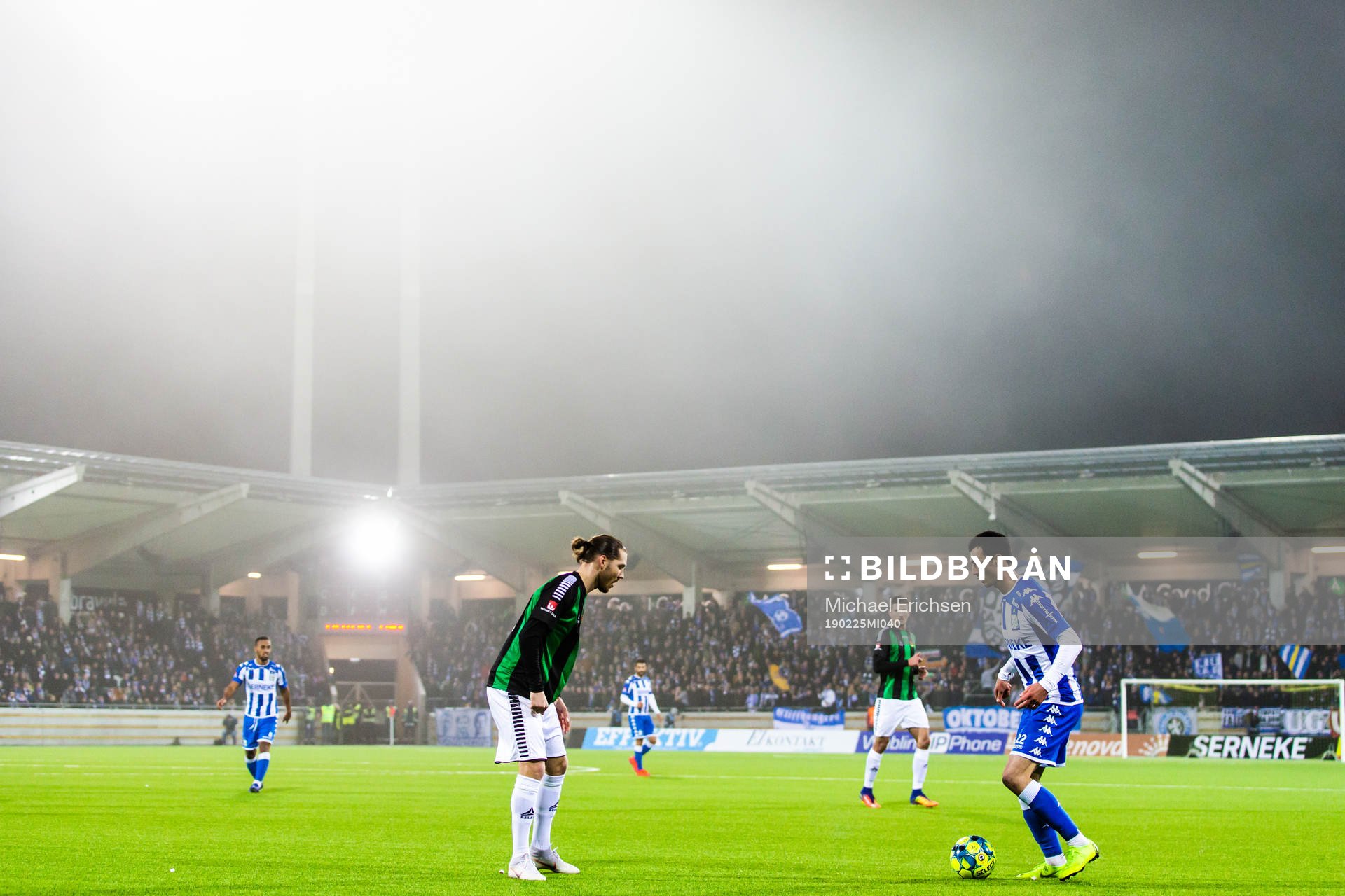 GAIS Karl Bohm och IFK Göteborgs Giorgi Kharaishvili