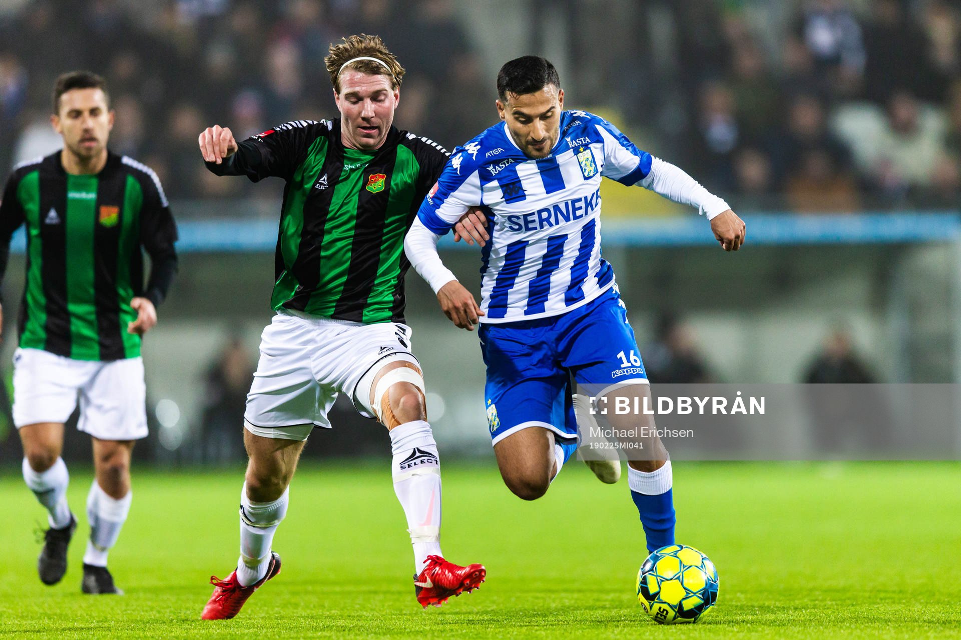 GAIS August Wängberg och IFK Göteborgs Sargon Abraham