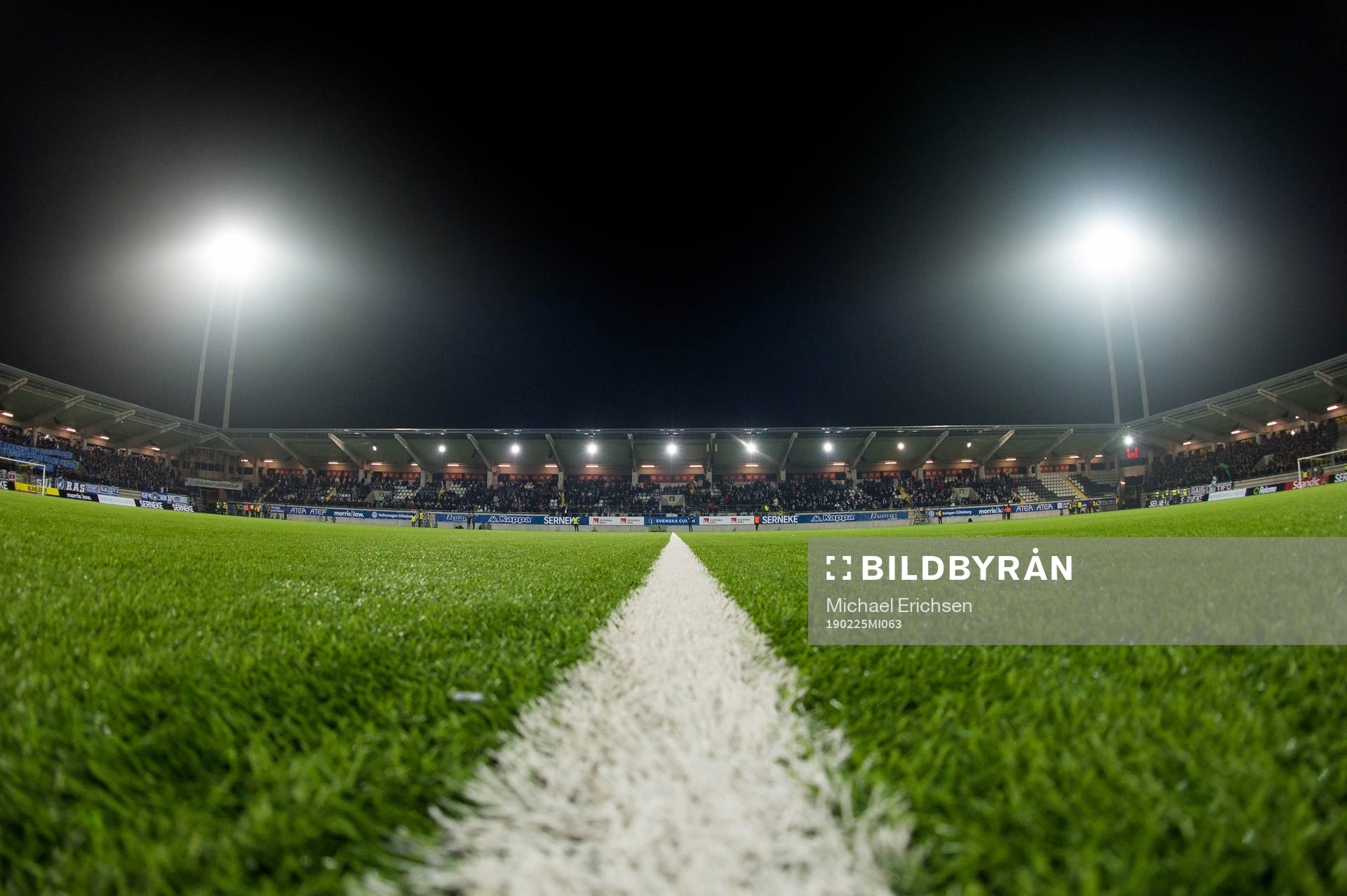 Bravida Arena töms på folk efter beslut att bryta fotbollsmatchen i Svenska Cupen mellan IFK Göteborg och Gais den 25 februari 2019 i Göteborg.