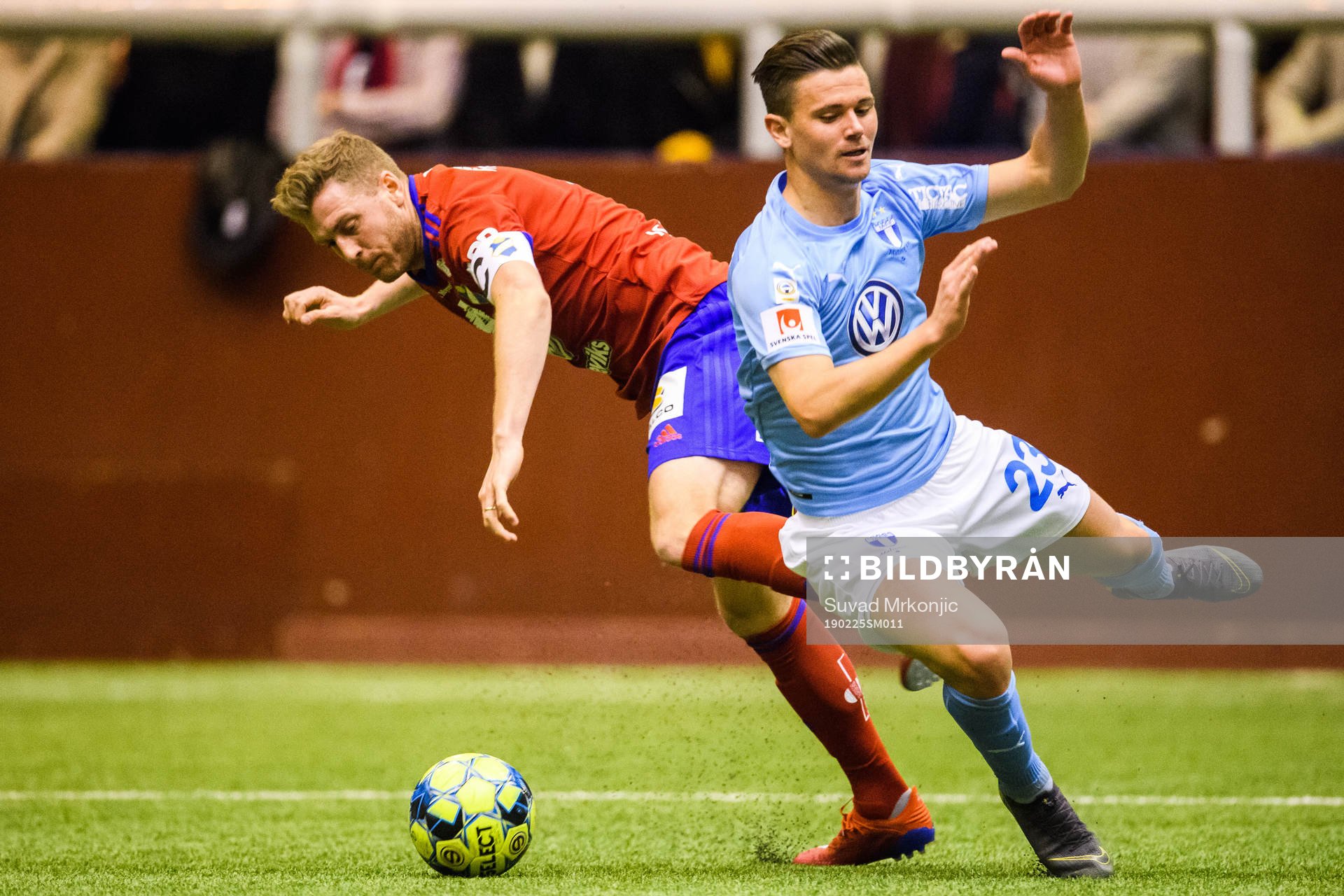 Östers Stefan Karlsson och Malmö FFs Marcus Antonsson