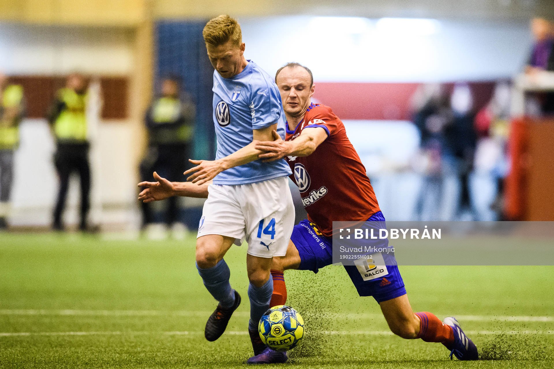 Malmö FFs Anders Christiansen och Östers Dragan Kapcevic