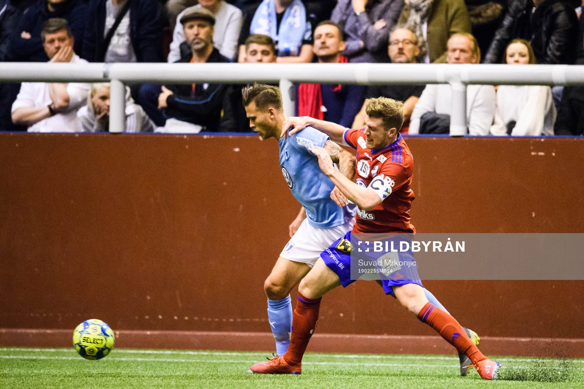 Malmö FFs Arnor Traustason och Östers Stefan Karlsson