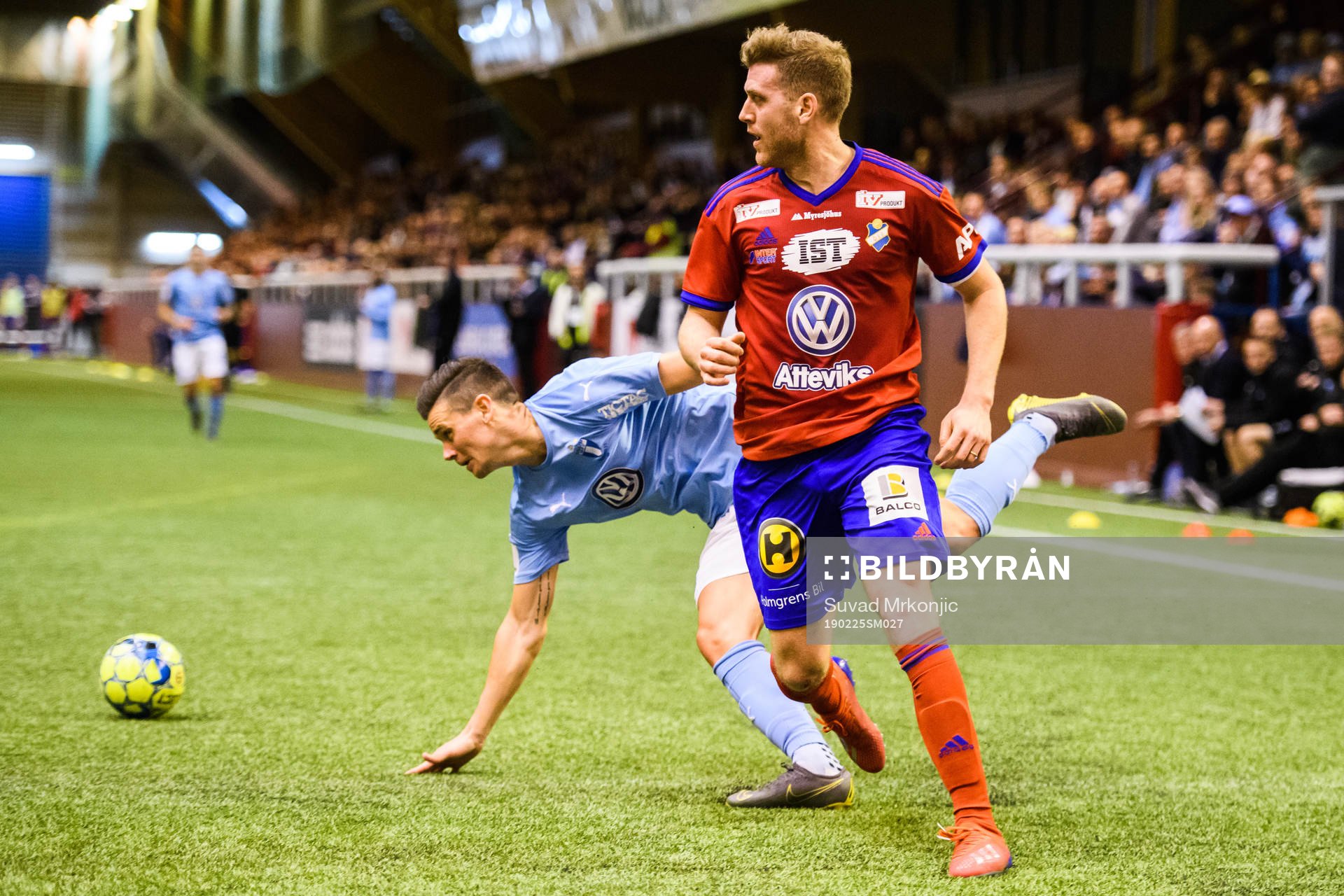 Malmö FFs Marcus Antonsson och Östers Stefan Karlsson