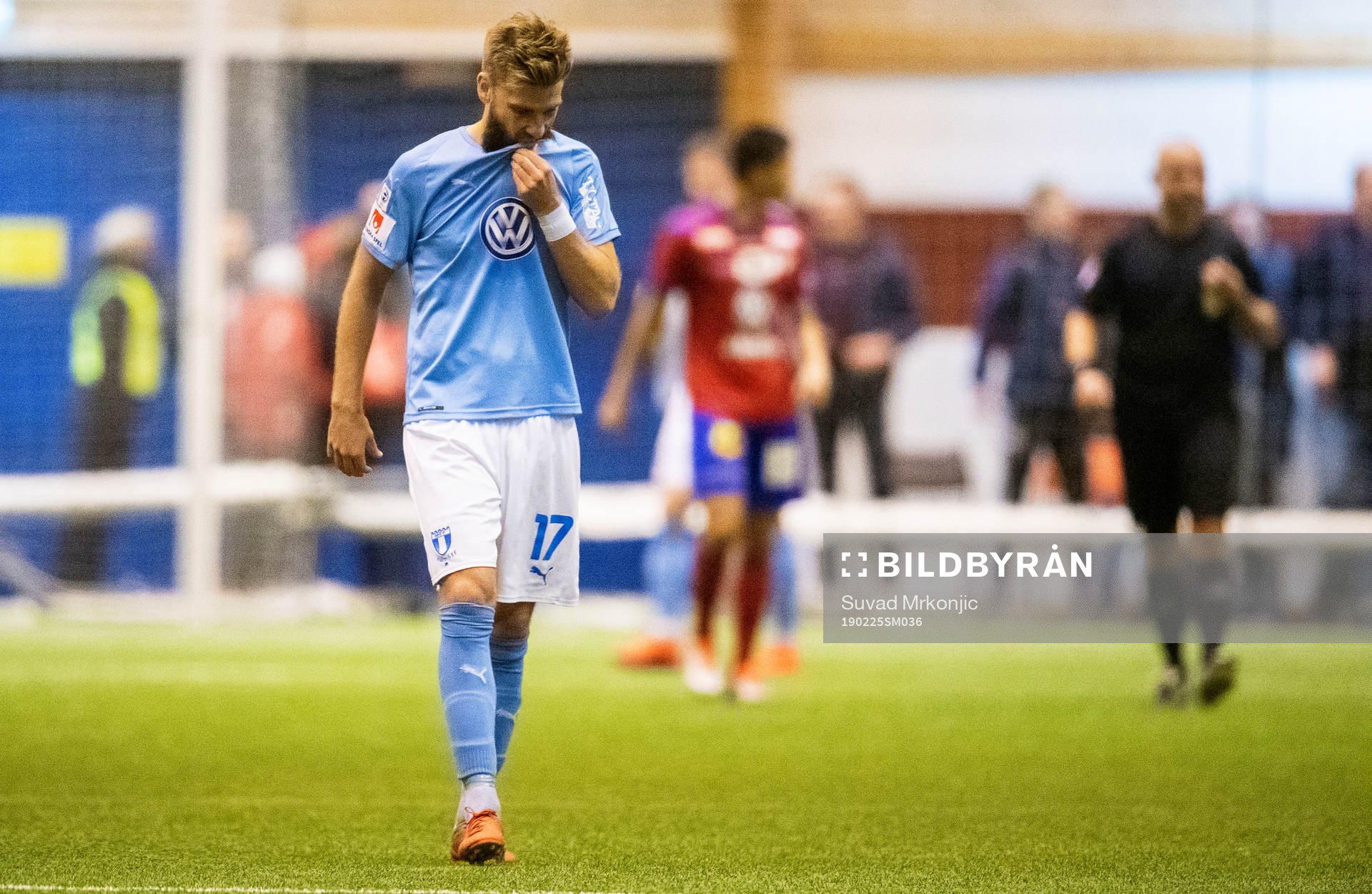 Malmö FFs Rasmus Bengtsson deppar