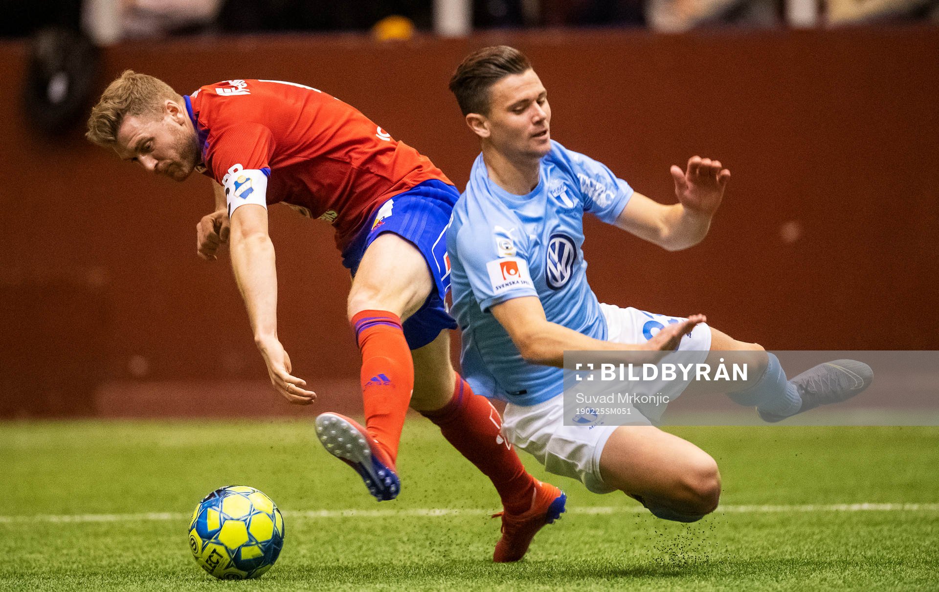Malmö FFs Marcus Antonsson och Östers Joao Pedro Maciel