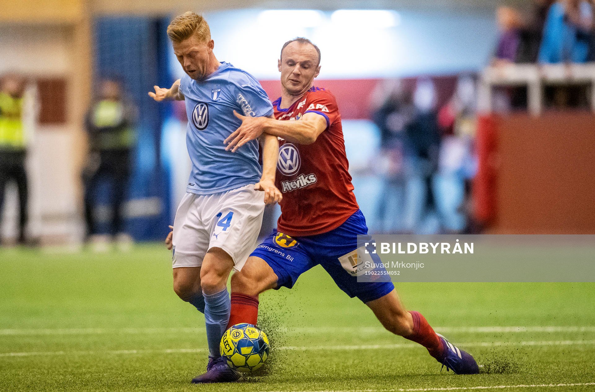 Malmö FFs Anders Christiansen och Östers Dragan Kapcevic