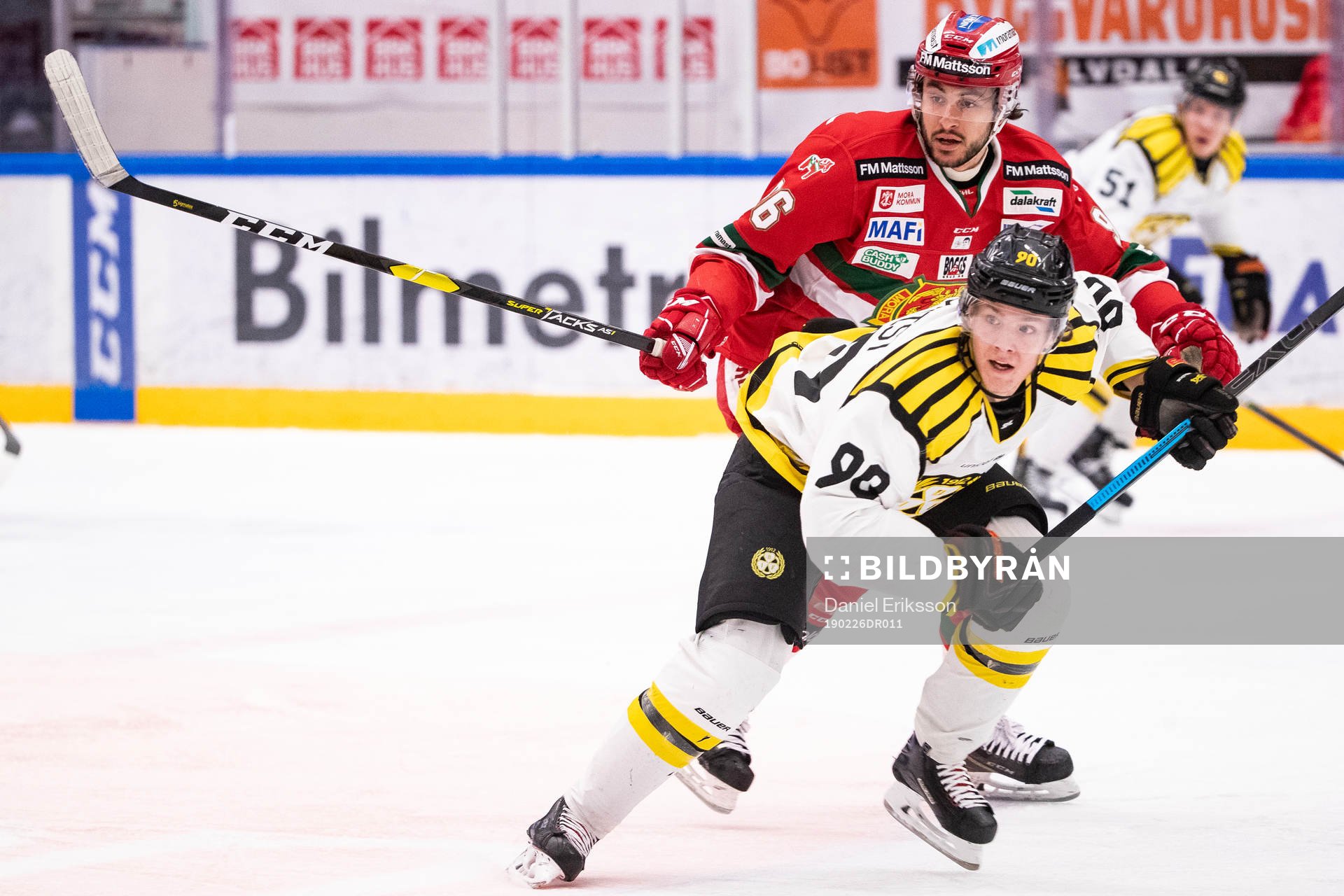 Moras Niki Petti och Brynäs Jesper Boqvist