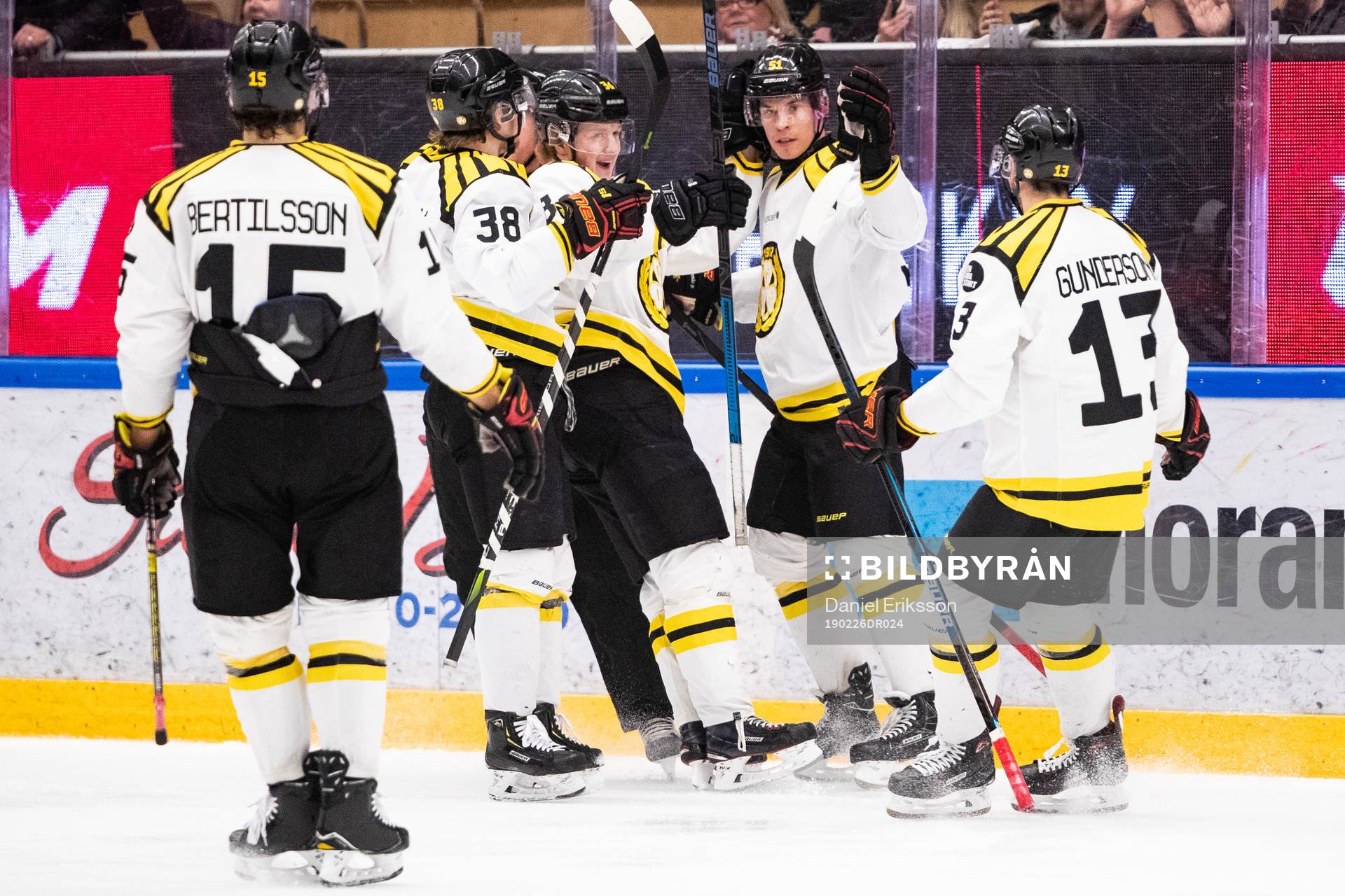 Brynäs Tomi Sallinen jublar
