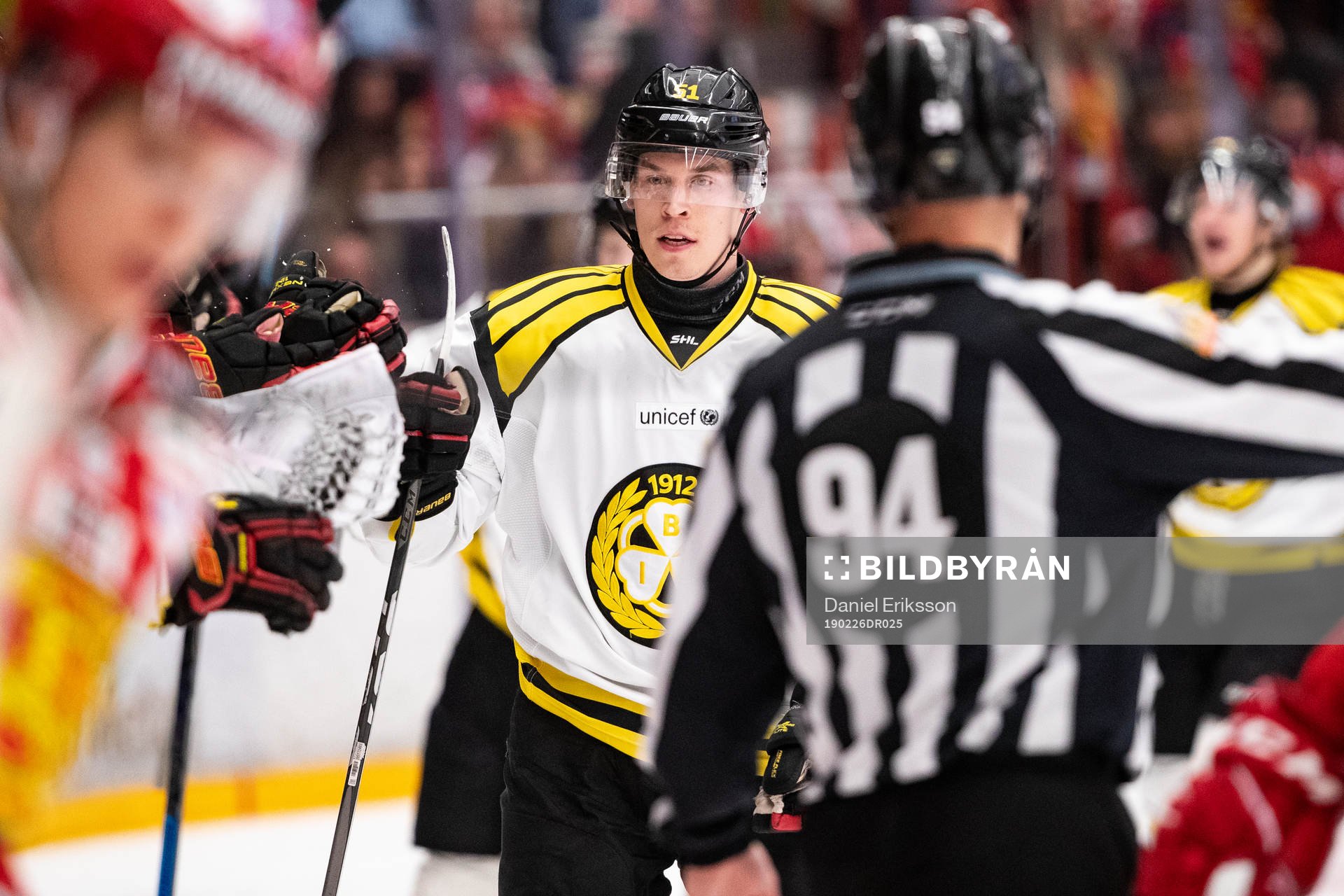 Brynäs Tomi Sallinen jublar