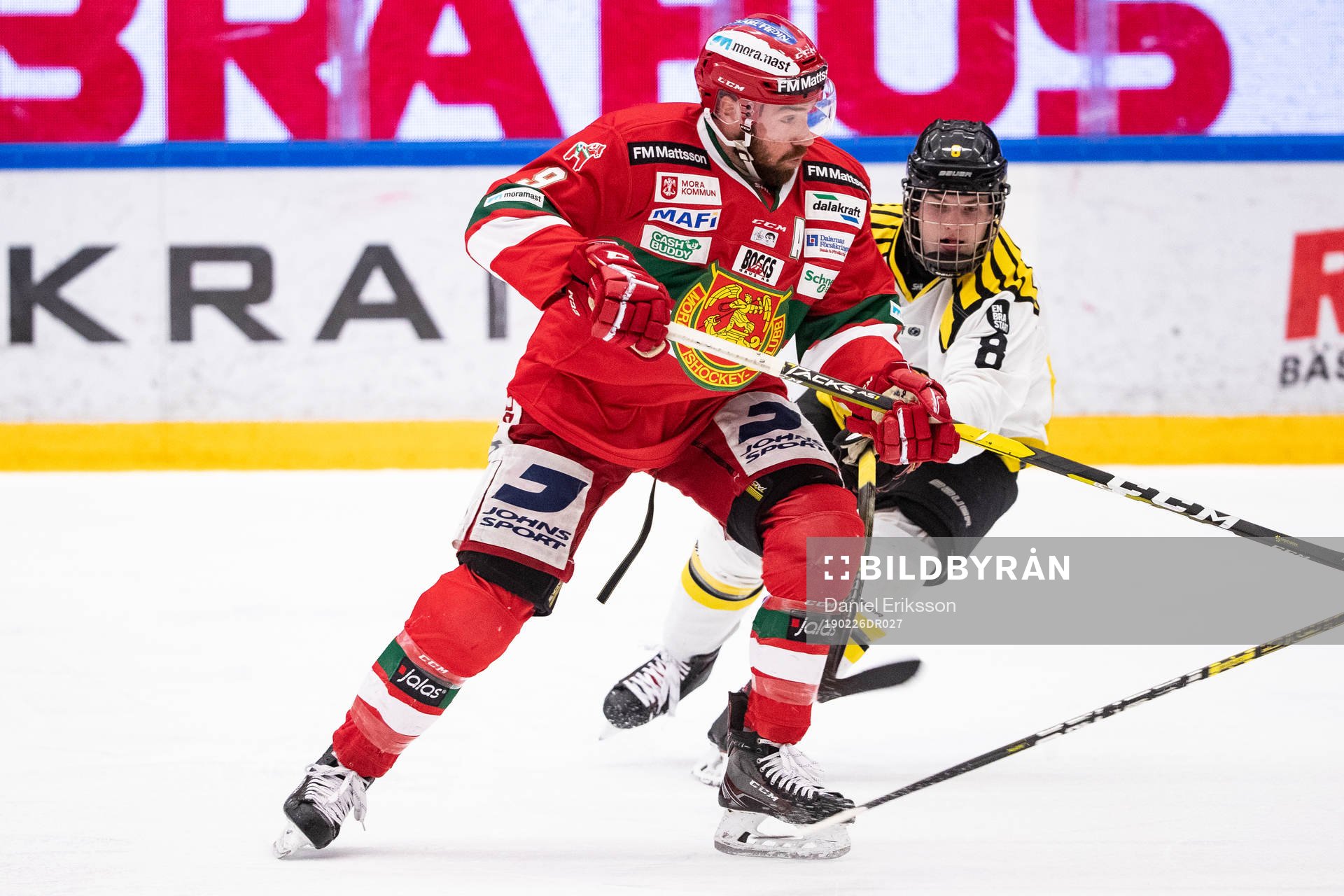 Moras Andrew Rowe och Brynäs Victor Söderström
