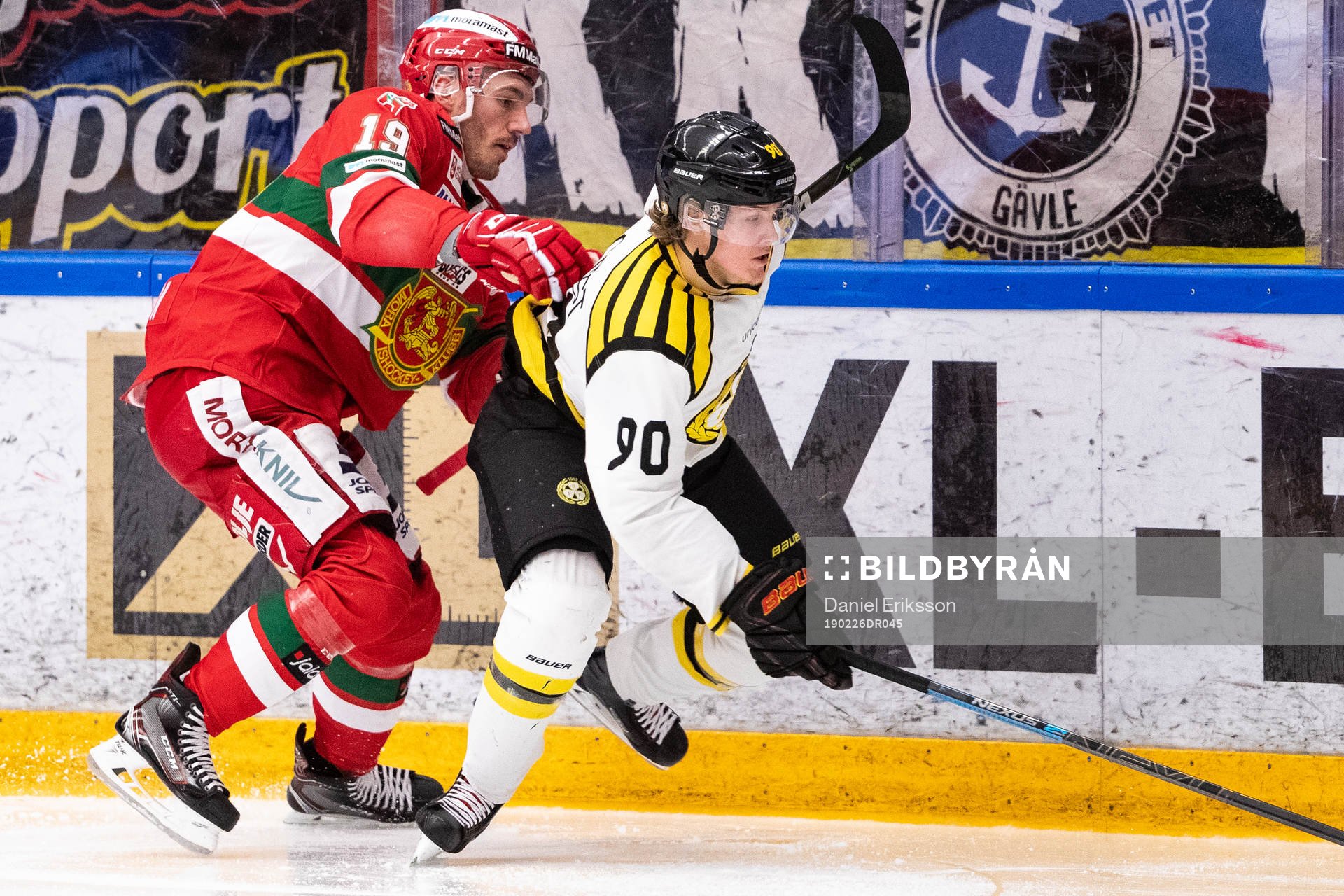 Moras John Persson och Brynäs Jesper Boqvist