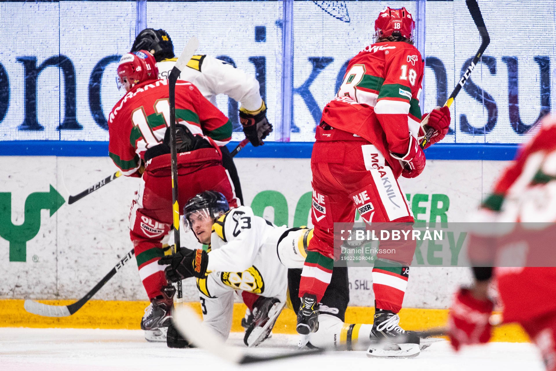 Moras Alexander Hilmerson och Brynäs Albin Kedbrant  och