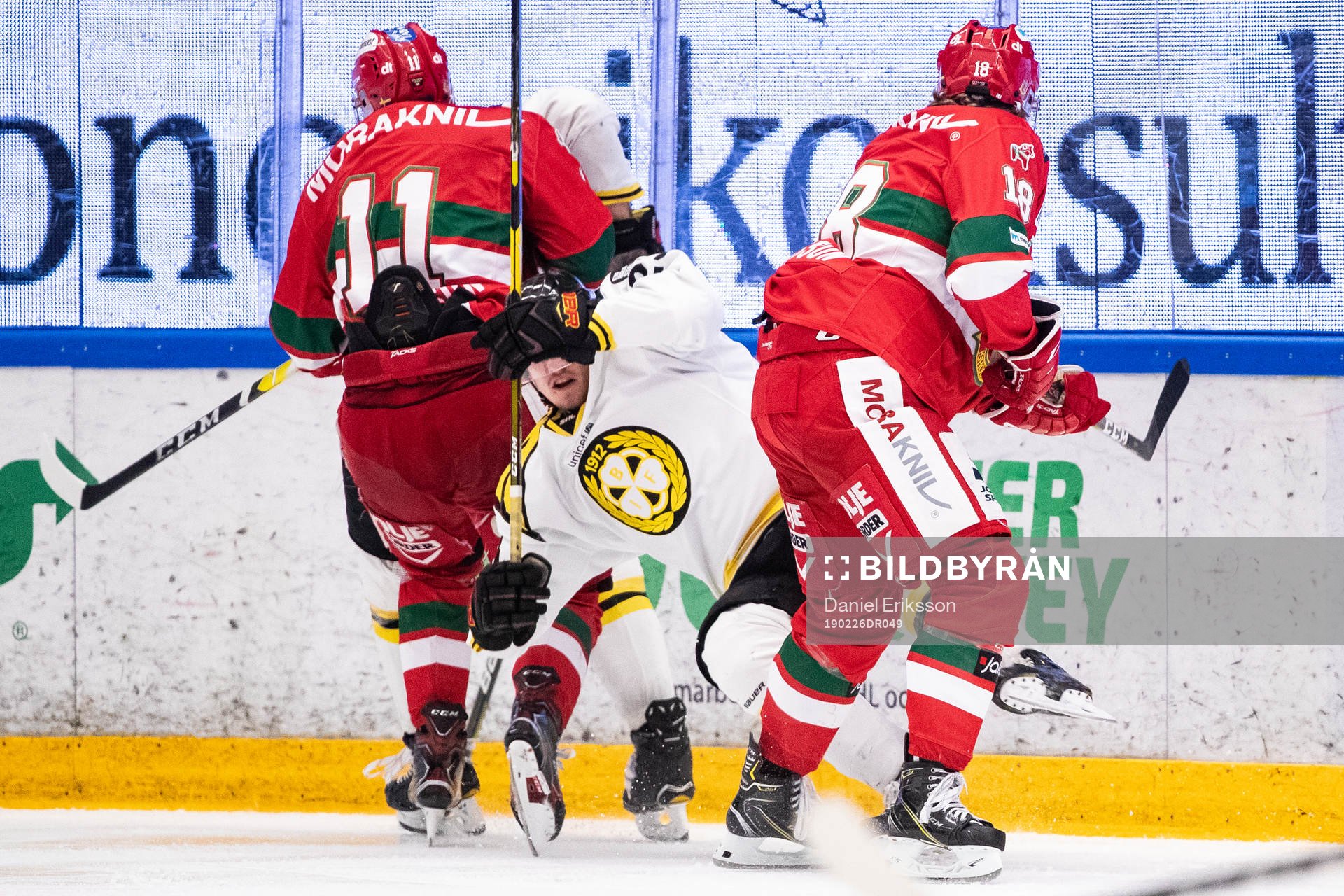Moras Alexander Hilmerson och Brynäs Albin Kedbrant  och