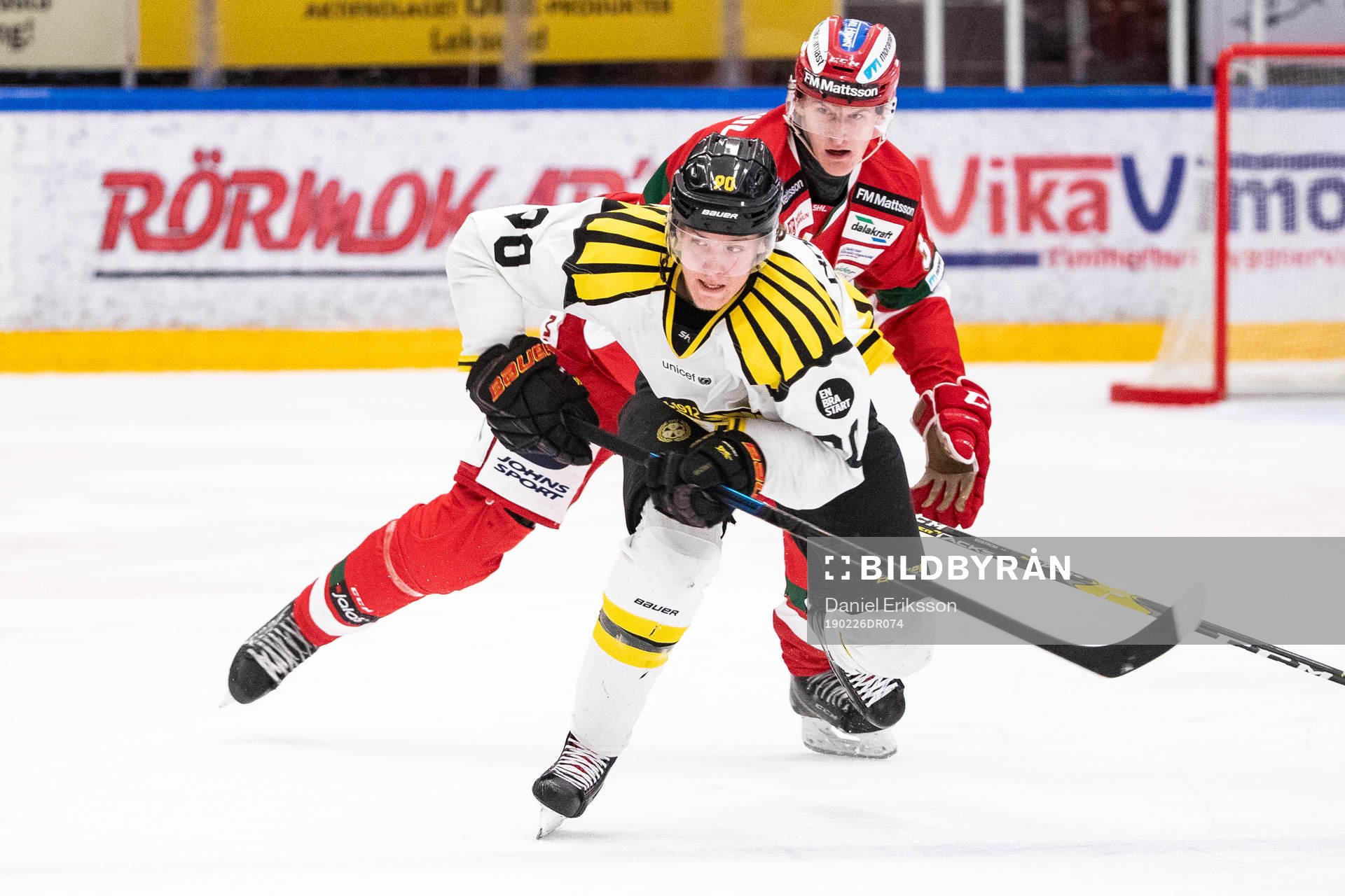 Brynäs Jesper Boqvist och Moras Adam Edström