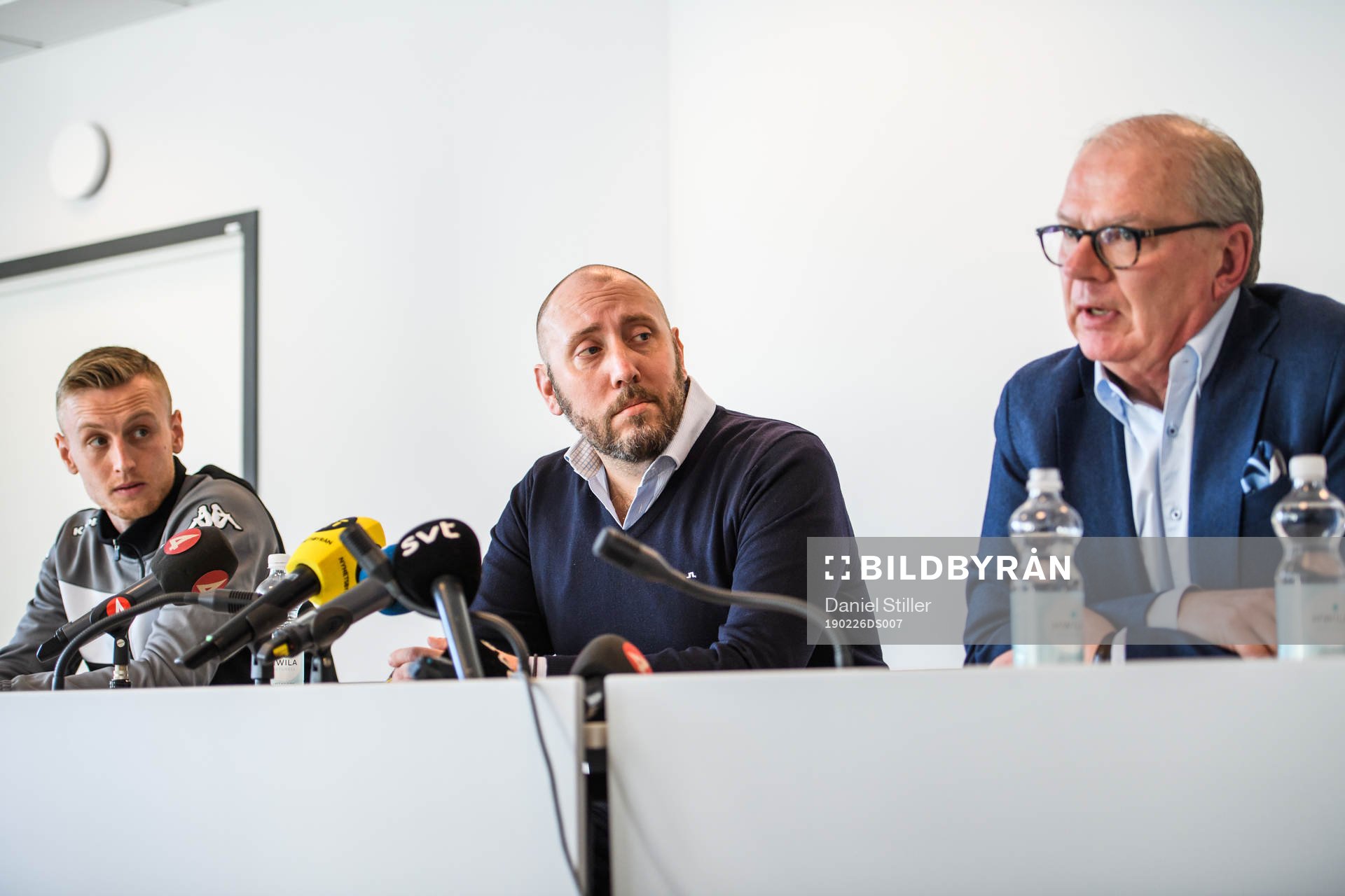 IFK Göteborgs Sebastian Ohlsson, klubbdirektör Max