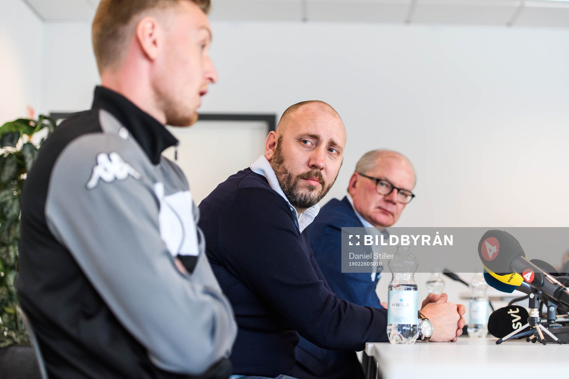 IFK Göteborgs Sebastian Ohlsson, klubbdirektör Max