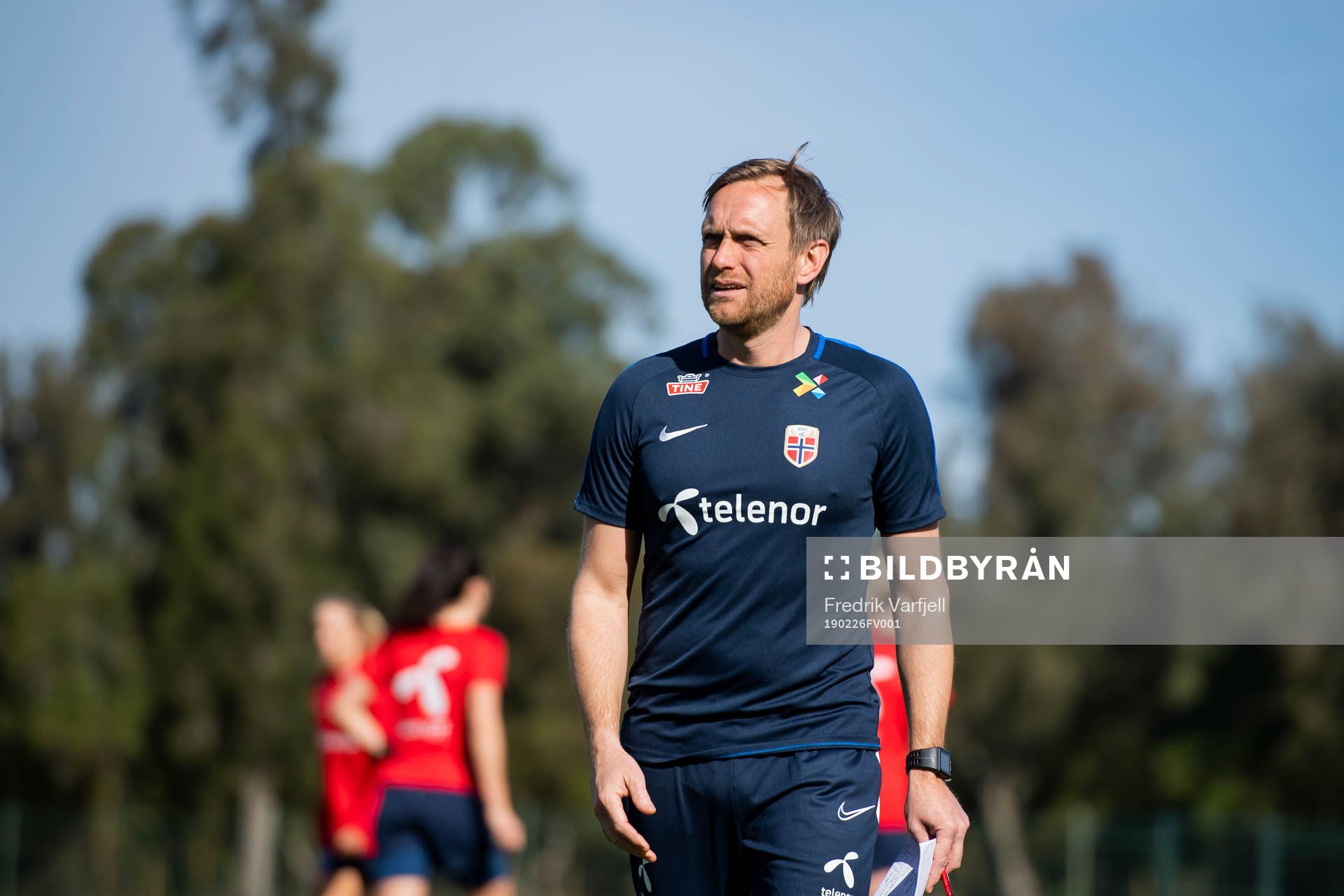 Martin Sjögren, head coach of Norway