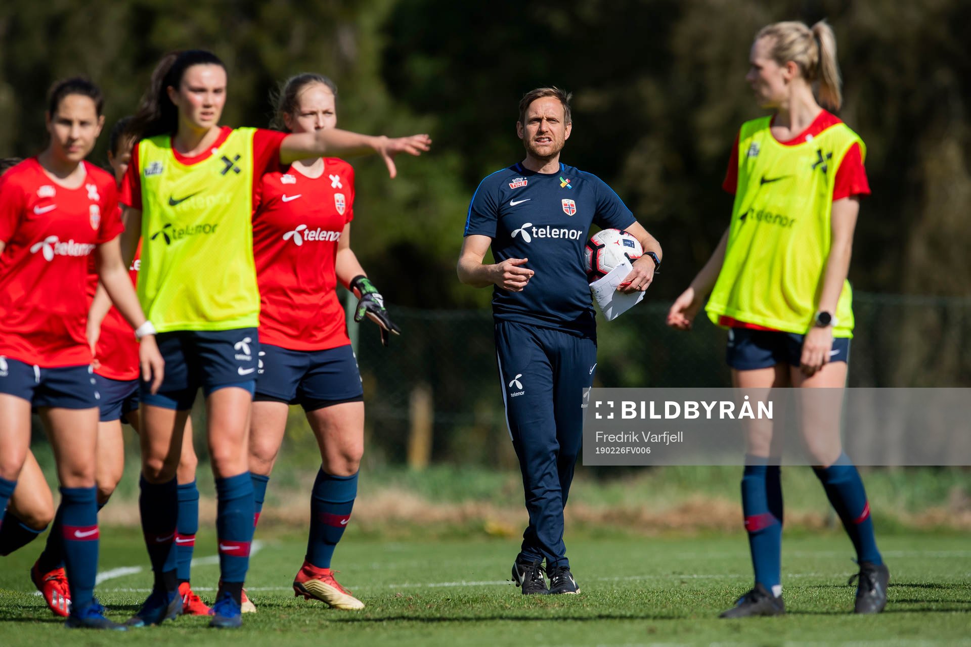 Martin Sjögren, head coach of Norway