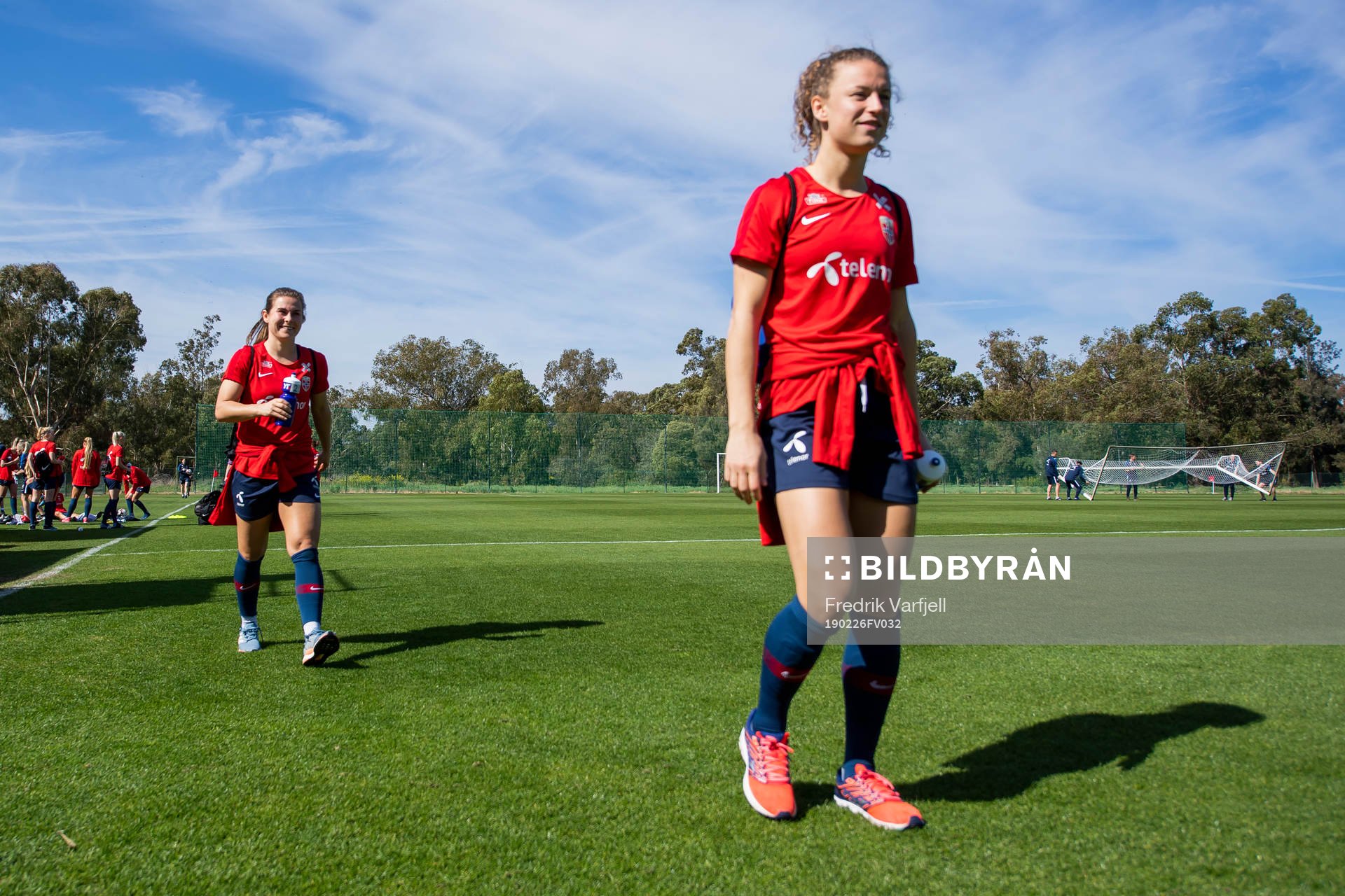 Emilie Bosshard Haavi and Synne Skinnes Hansen of Norway