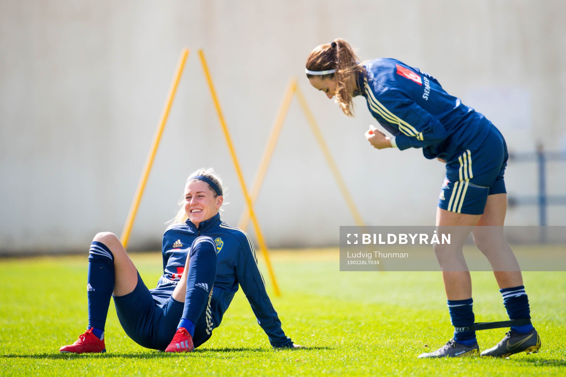 Olivia Schough och Kosovare Asllani