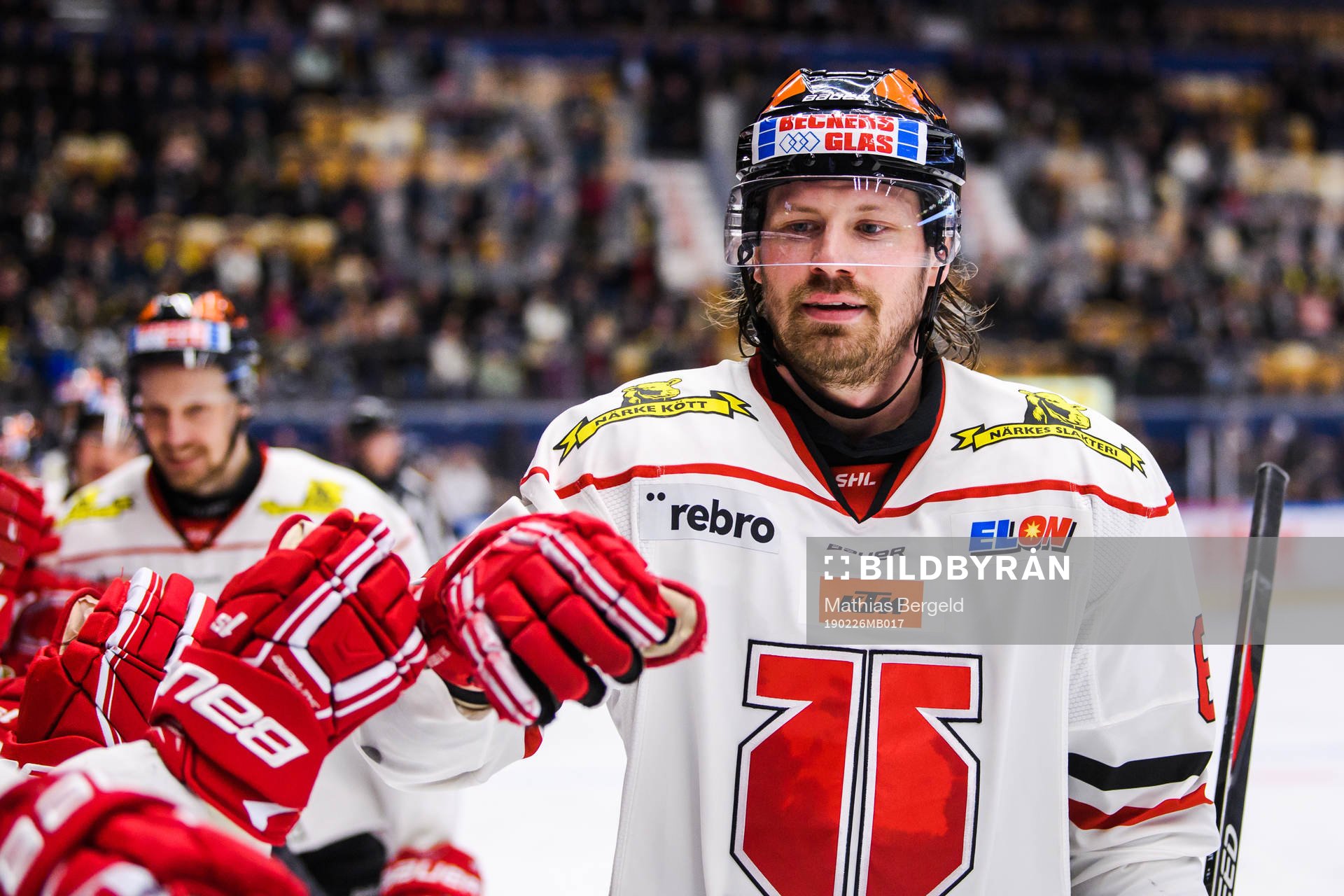 Örebros Stefan Warg jublar